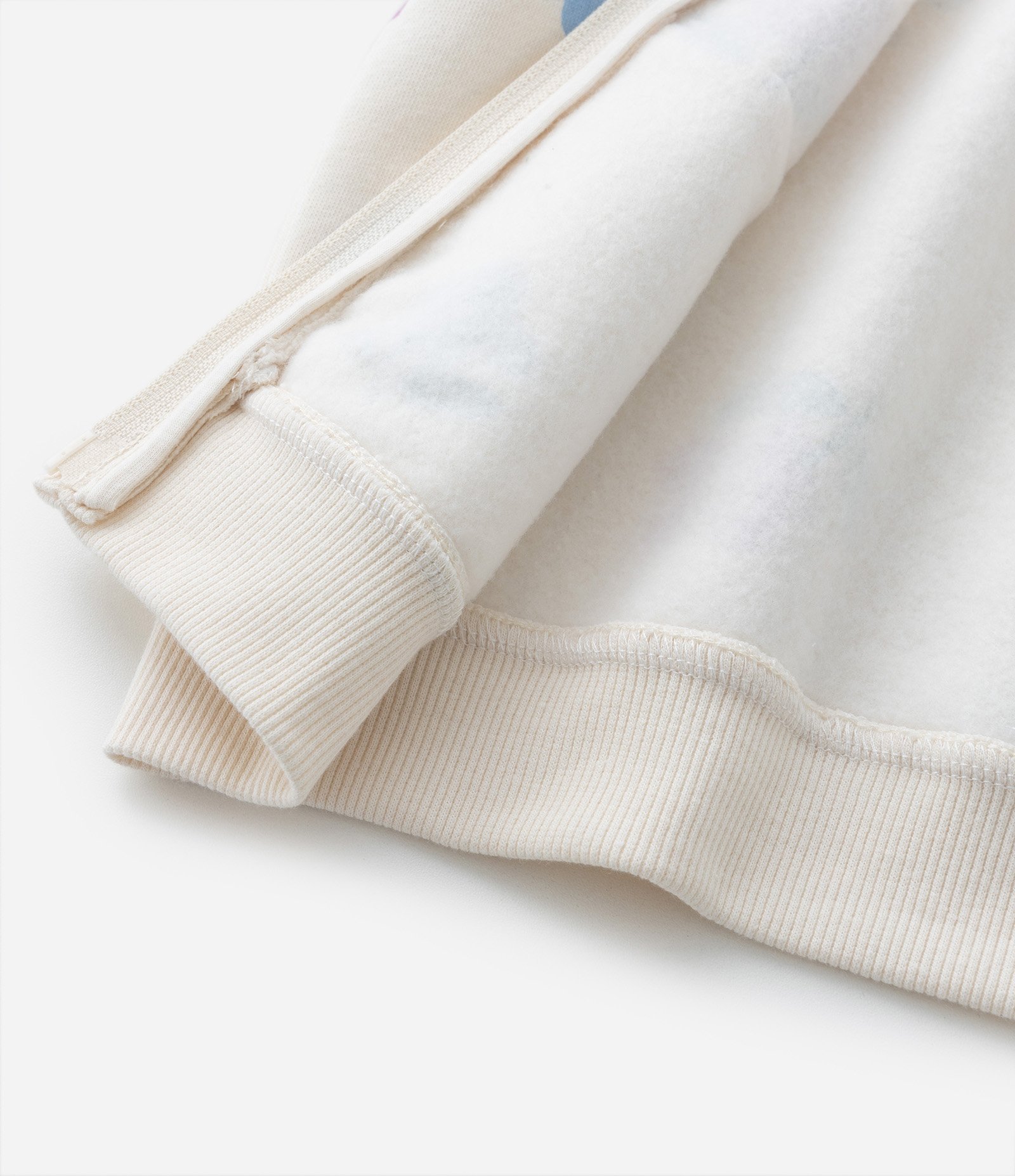 Jaqueta Infantil com Capuz e Estampa Florzinhas - Tam 1 a 5 Anos Off White 4