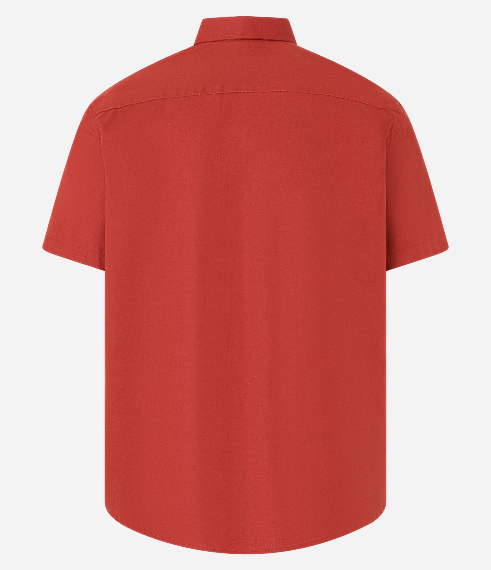 Camisa Regular em Oxford com Abotoamento Frontal Vermelho 6