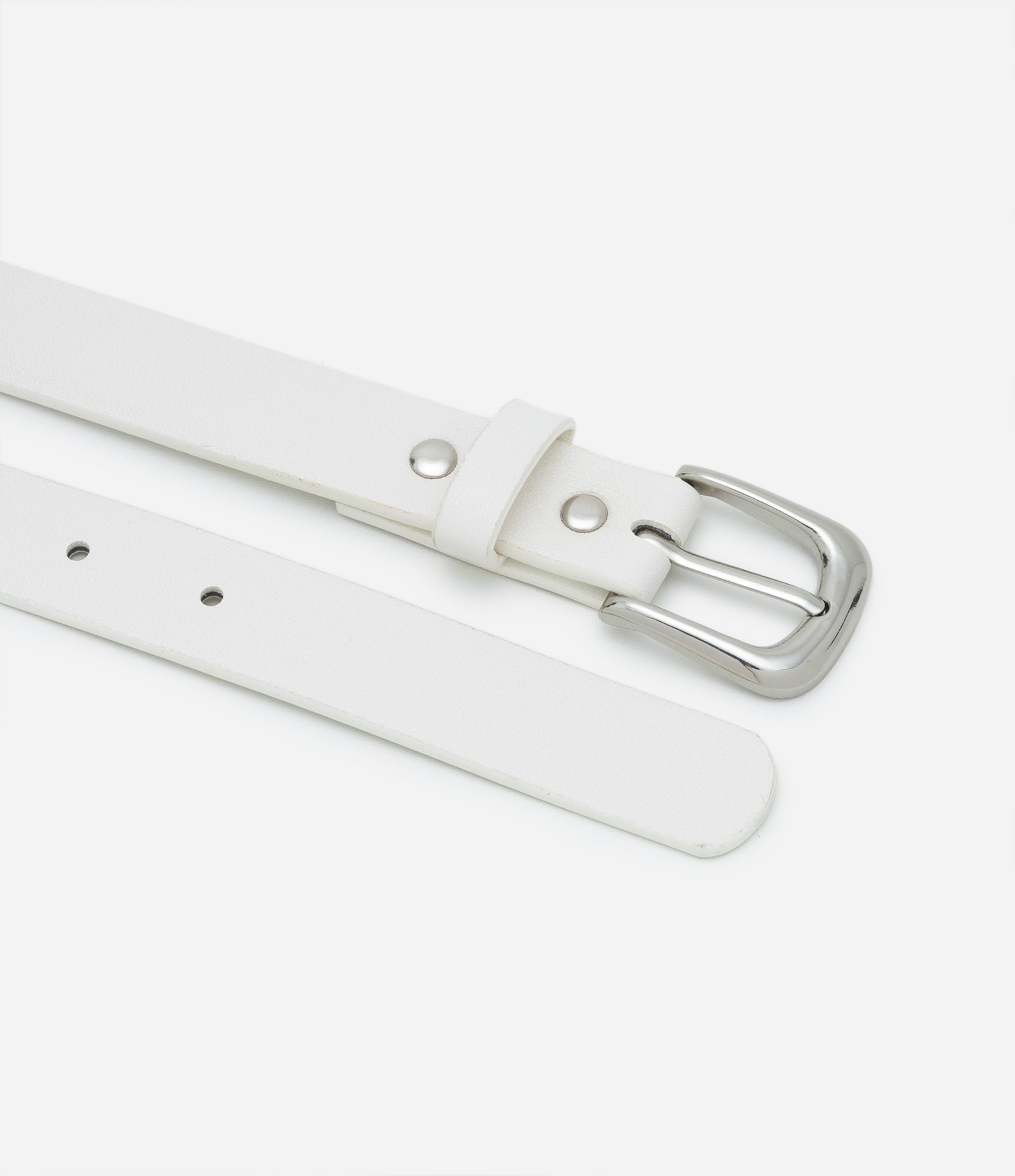 Cinto Médio em PU com Pochete Removível Off White 2