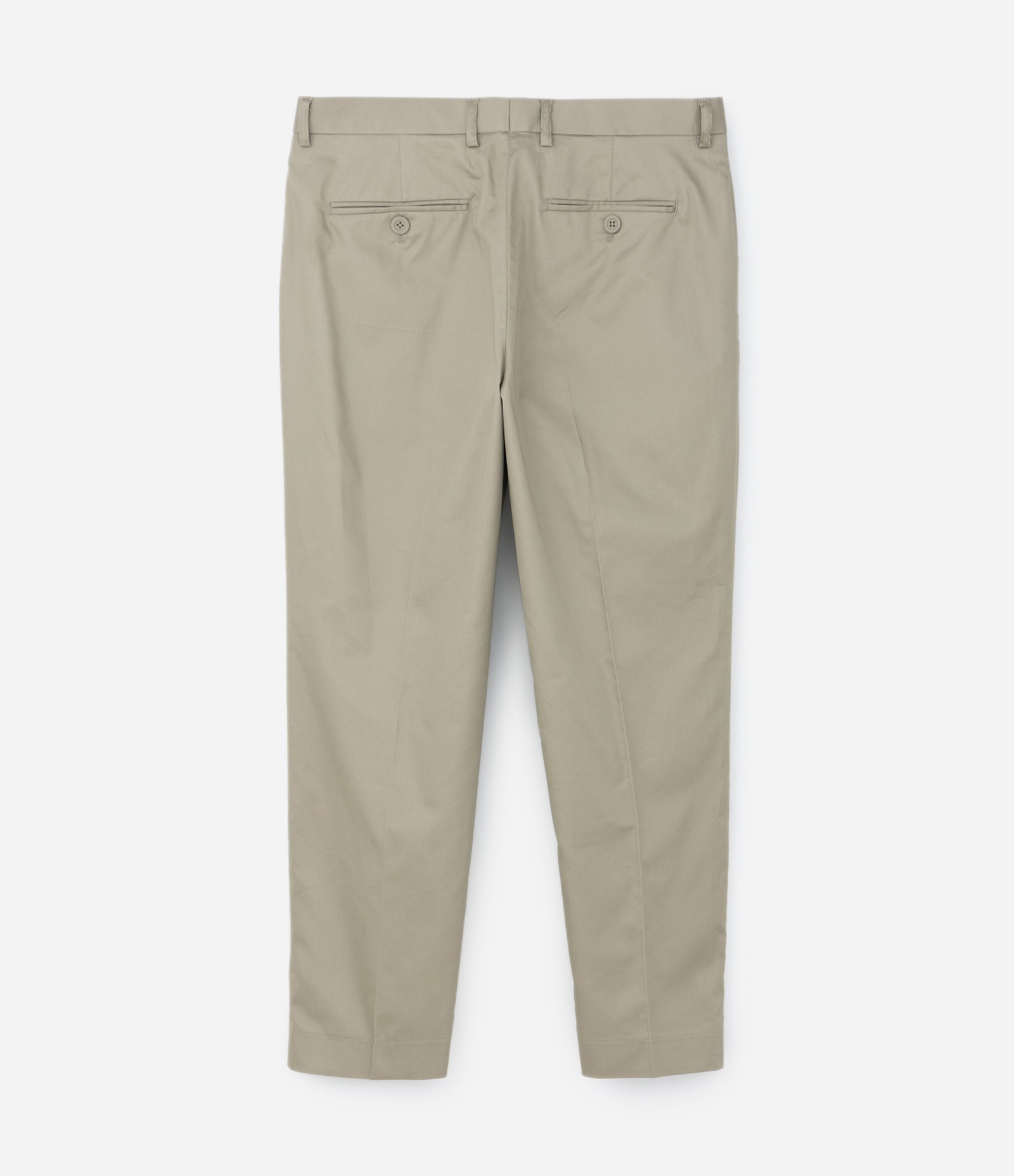 Calça em Alfaiataria com Efeito Acetinado Bege 6