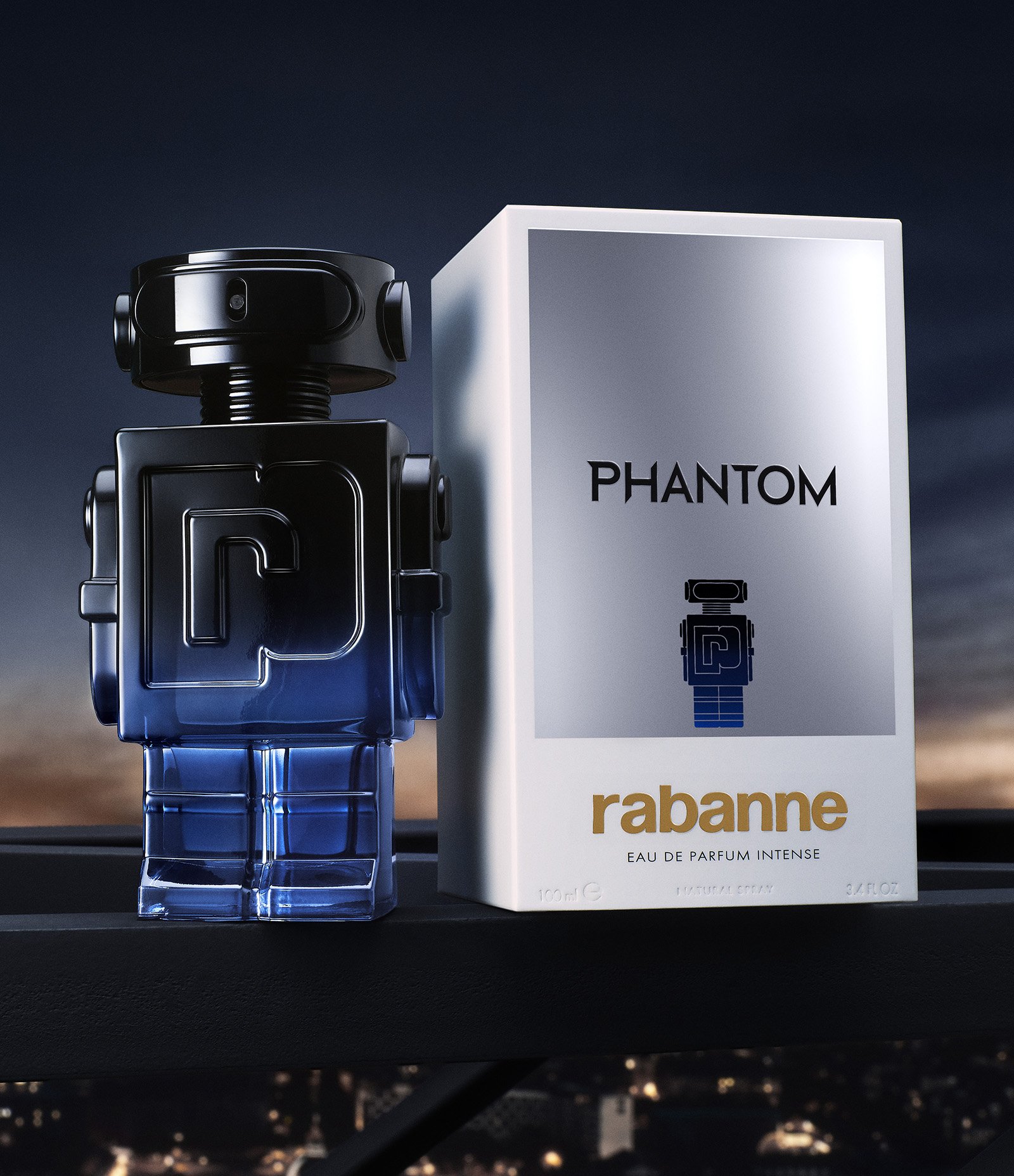 Perfume Rabanne Phantom Intense Masculino Eau de Parfum Intense 100ml 9
