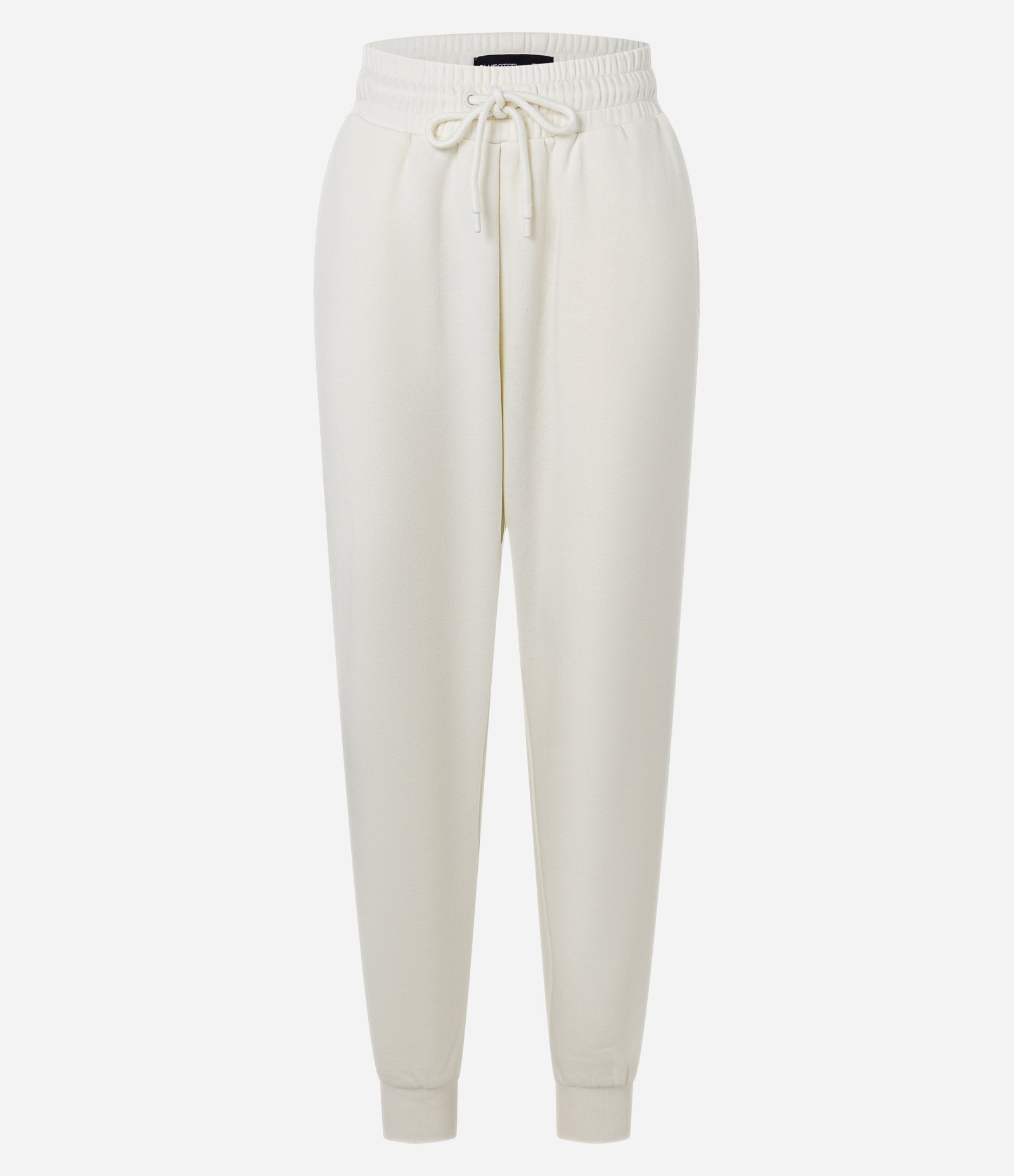 Calça Jogger em Moletom com Forro Fleece Branco 4