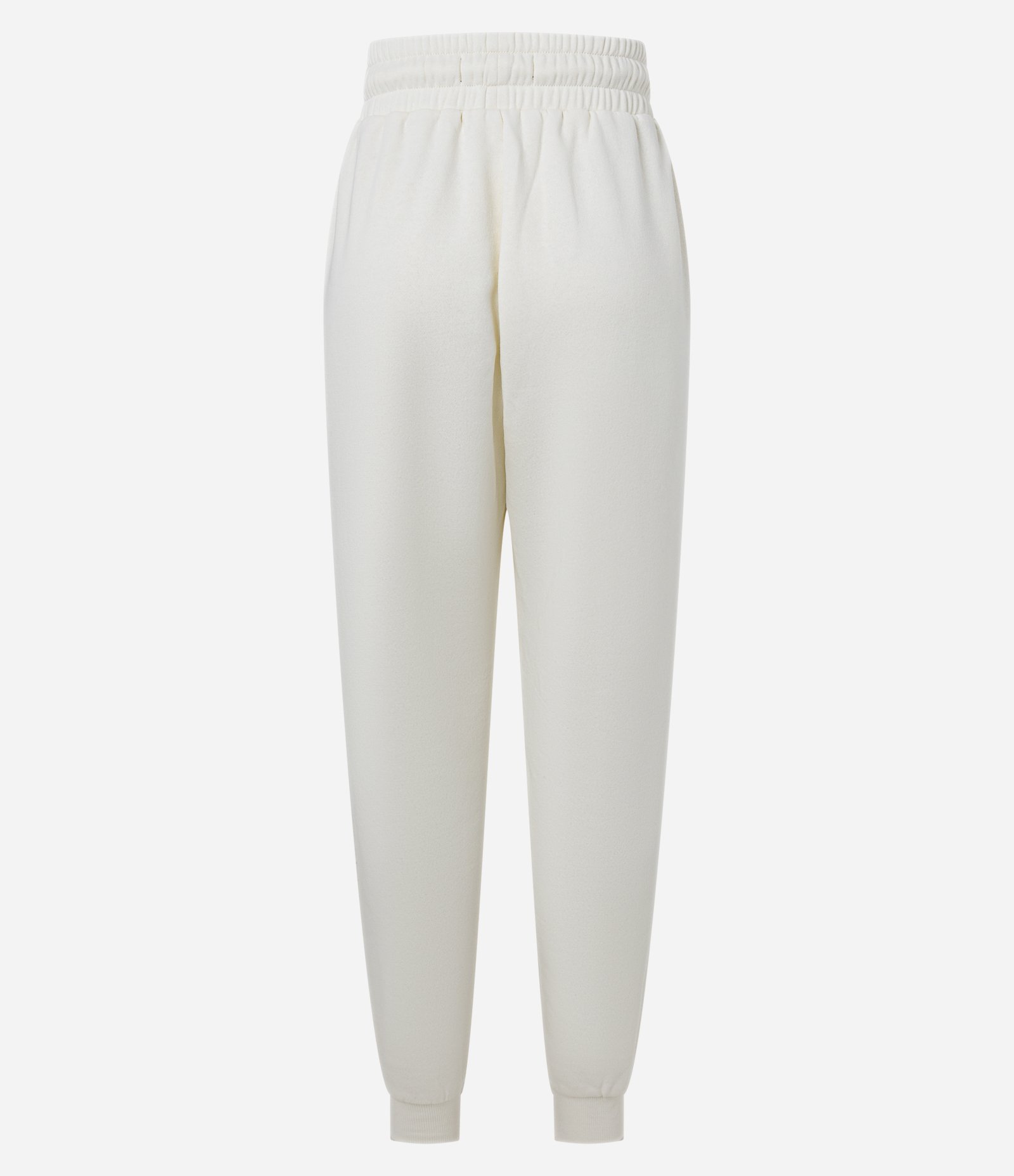 Calça Jogger em Moletom com Forro Fleece Branco 5