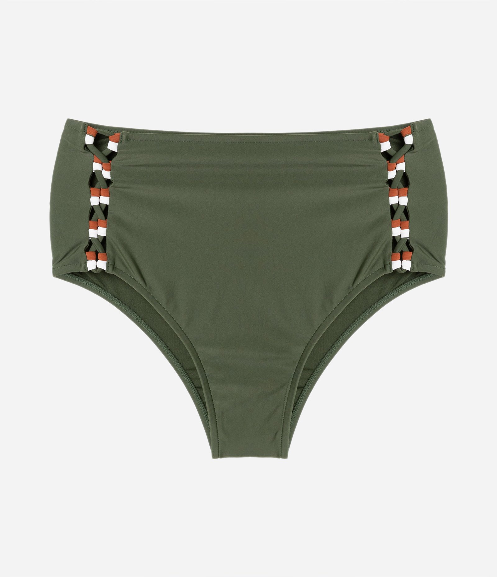 Biquíni Calcinha Hot Pants com Detalhes nas Laterais Verde 5