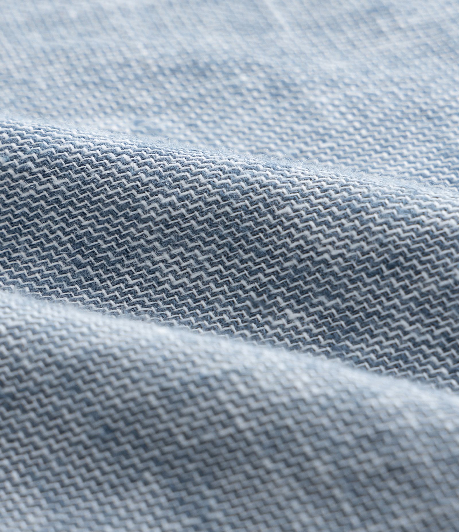 Camisa Infantil em Viscose e Linho com Bolsinho -Tam 5 a 14 Anos Azul 3