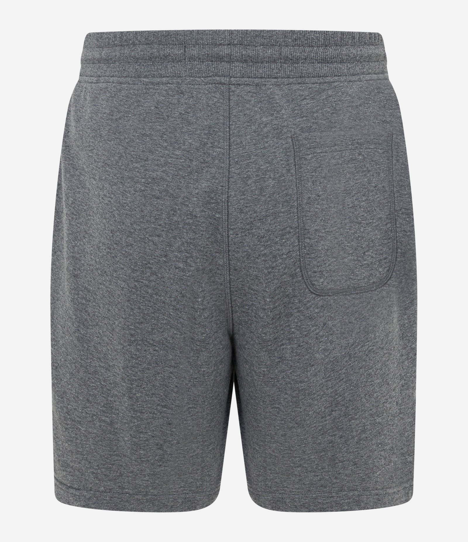 Bermuda Básica em Moletom com Cós Elástico Cinza Médio 6