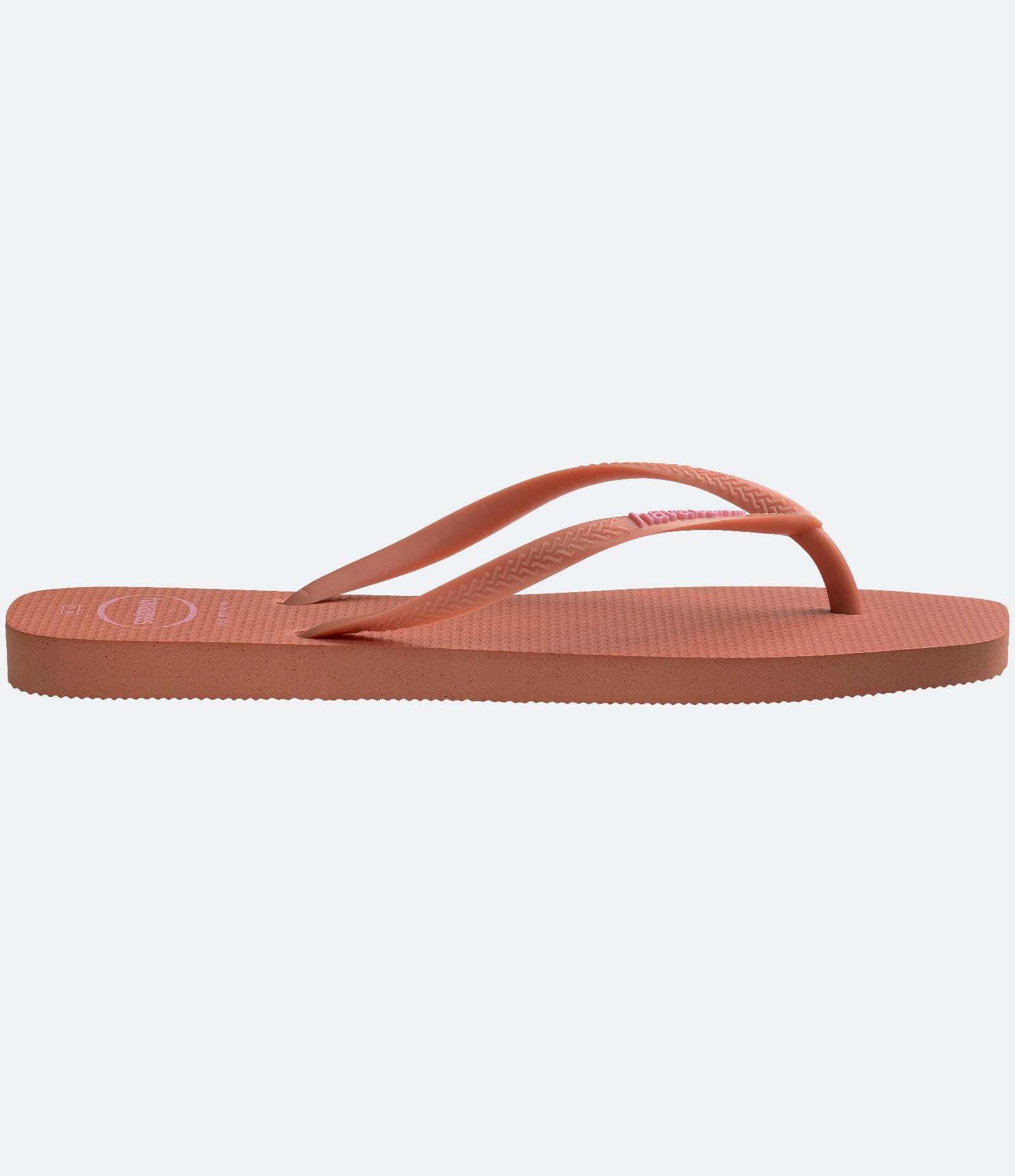 Chinelo Havaianas Slim Square com Bico Quadrado Rosa Coral 3