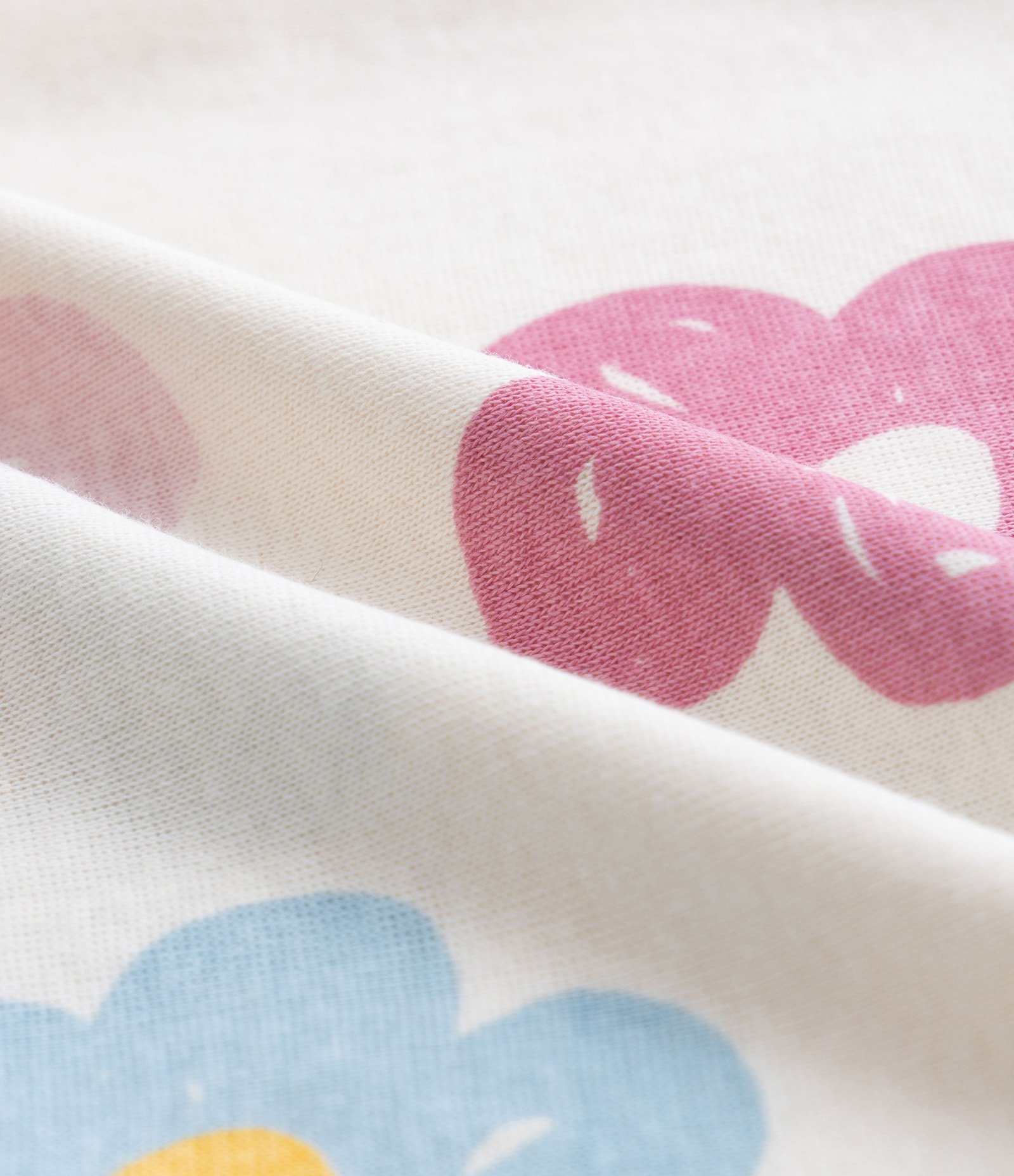 Body em Suedine com Estampa Floral - Tam 0 a 18 Meses Branco 3