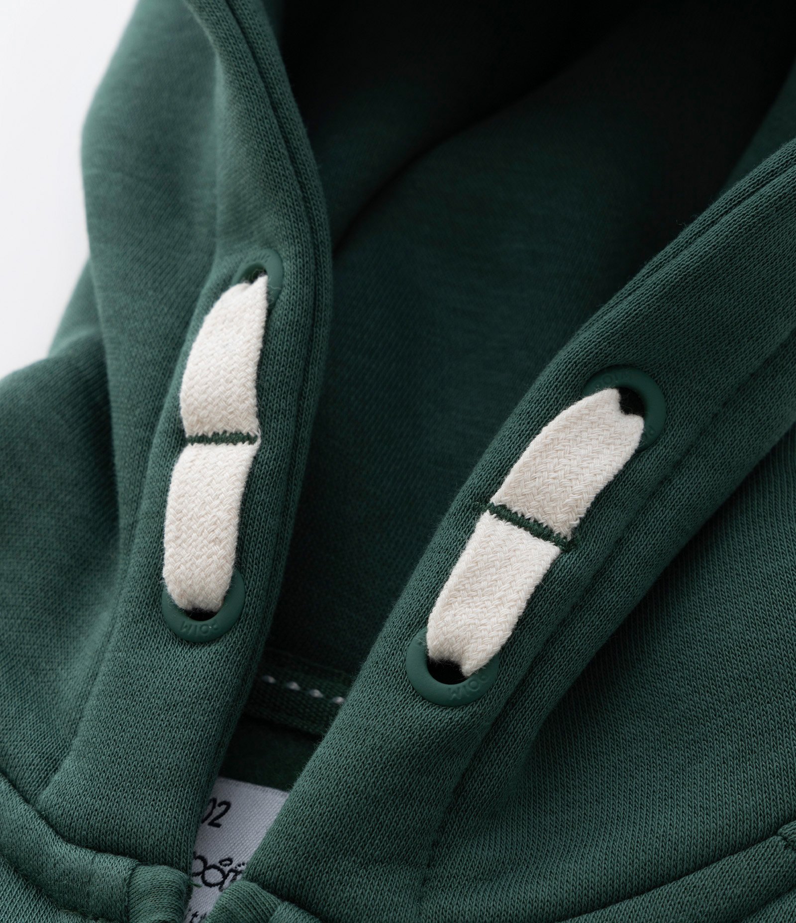 Jaqueta Infantil com Capuz e Bolsos - Tam 1 a 6 Anos Verde Escuro 6