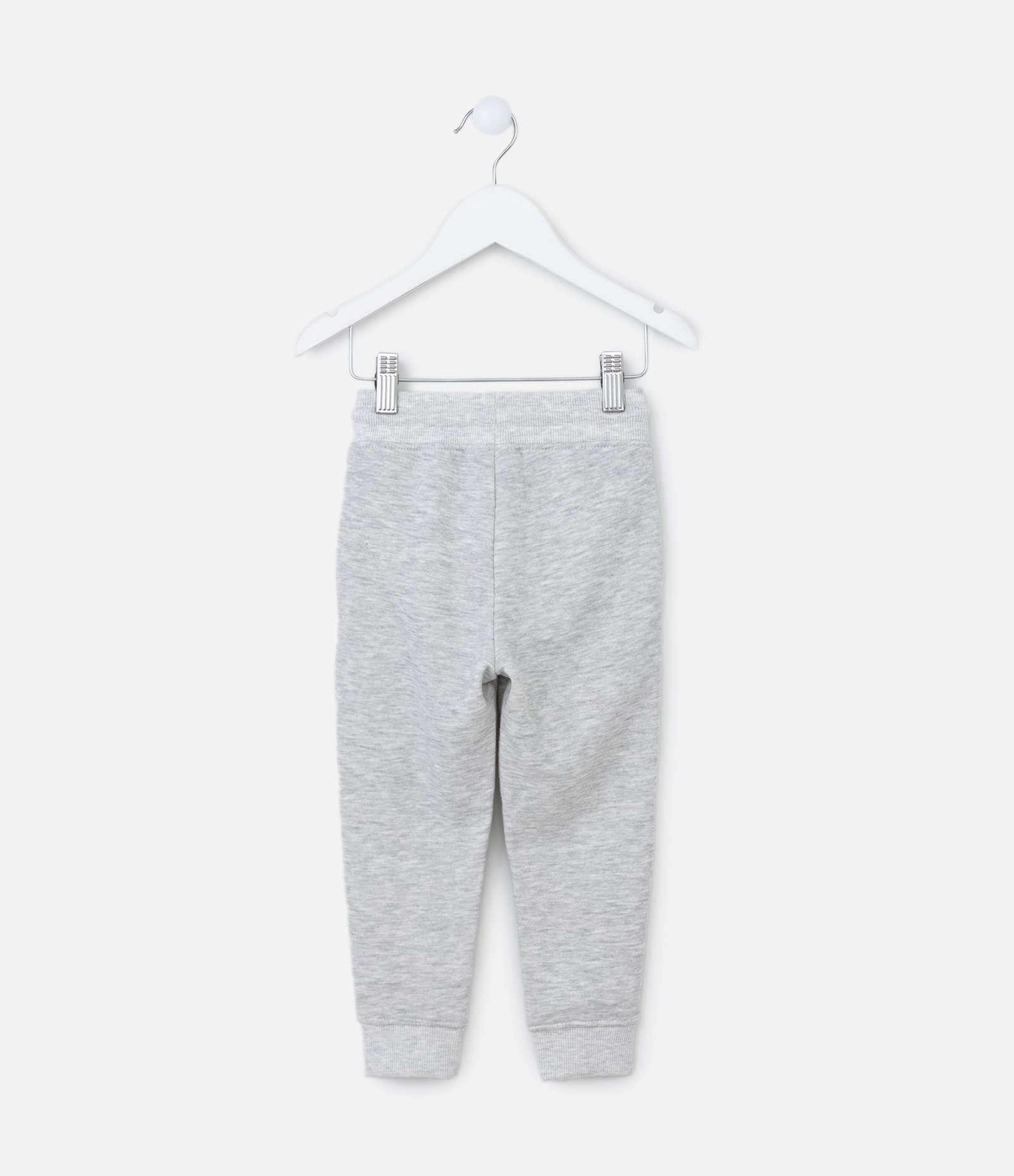 Calça Infantil com Recortes e Texturas - Tam 1 a 6 Anos Cinza 2