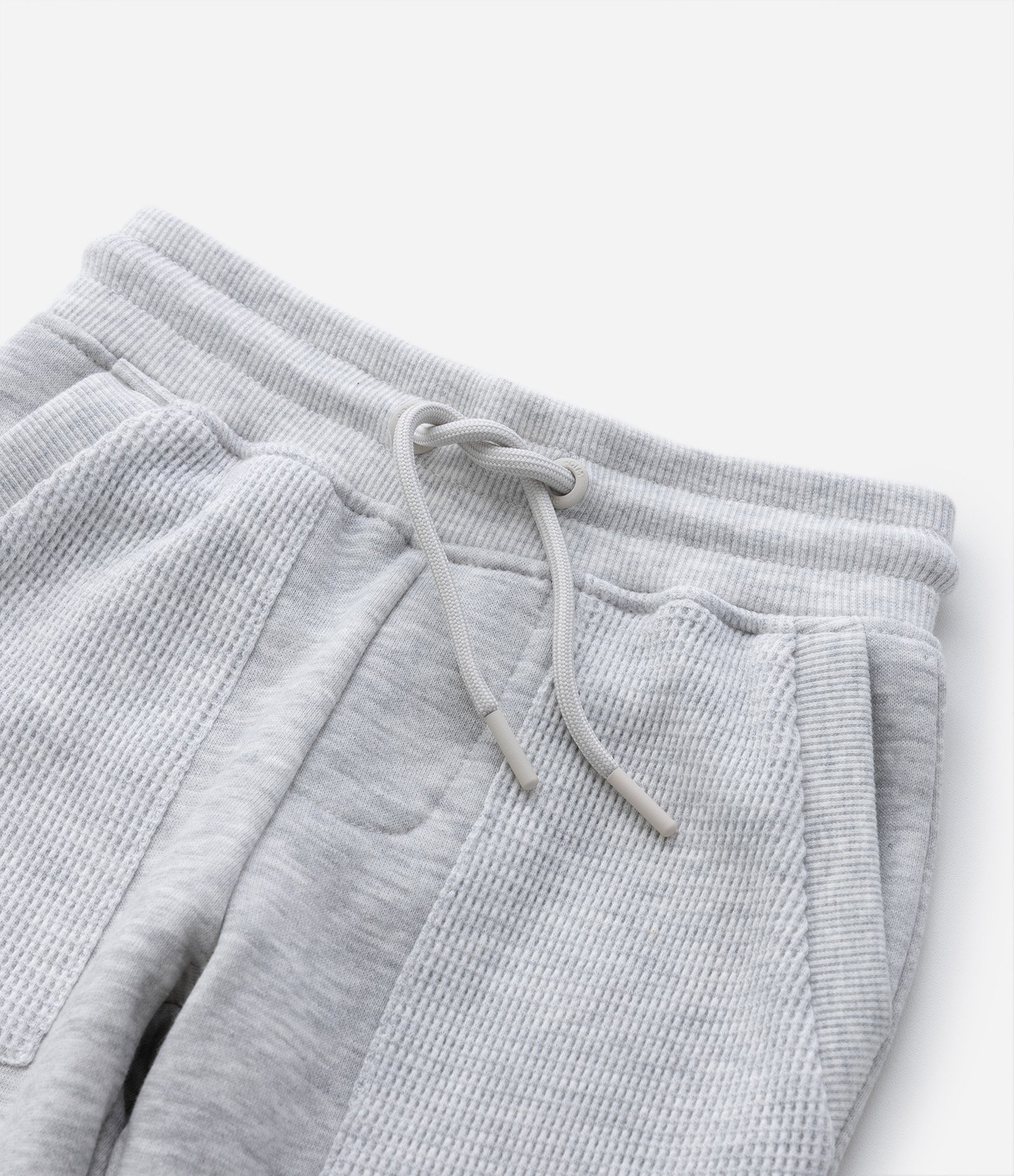 Calça Infantil com Recortes e Texturas - Tam 1 a 6 Anos Cinza 7