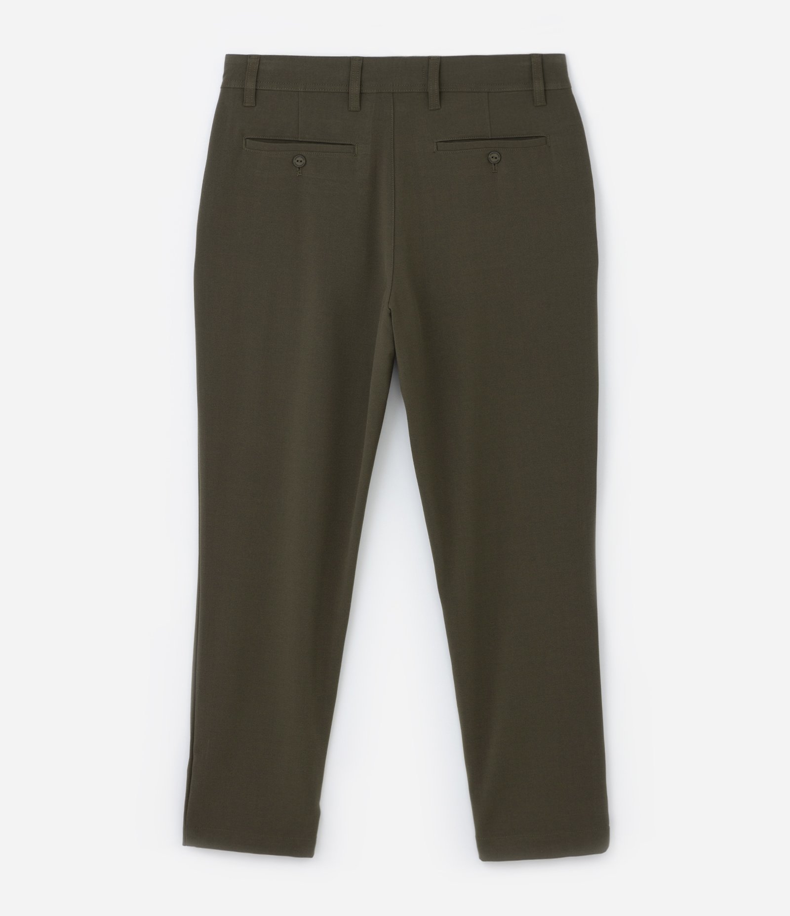 Calça Básica Slim Cropped Alfaiatada com Elastano 6