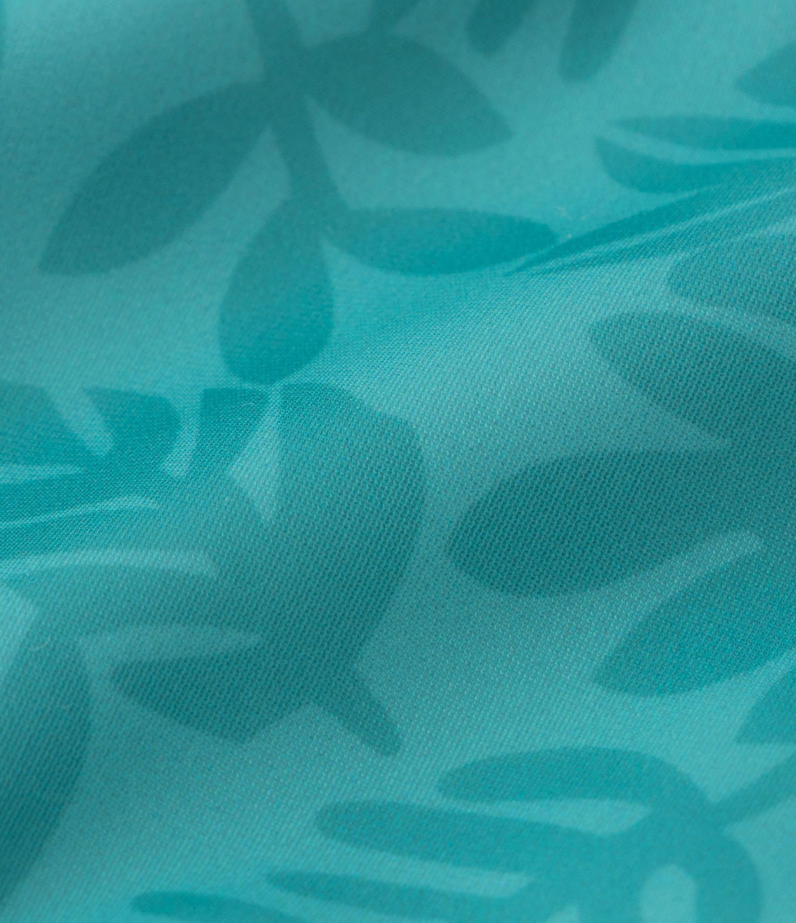 Sunga Boxer Infantil em Microfibra com Estampa de Folhagem - Tam 2 ao 4 anos Verde 3