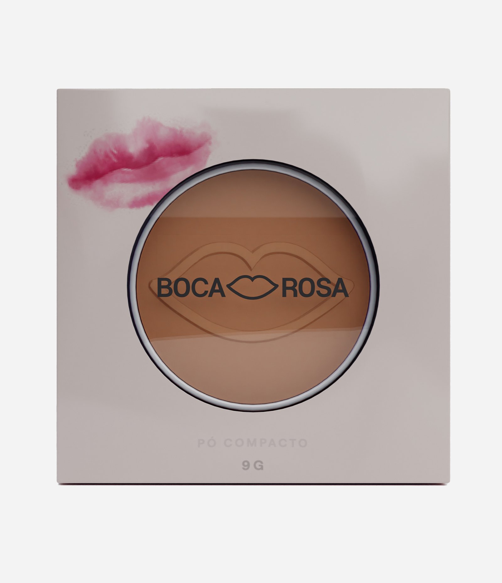 Pó Compacto Boca Rosa BR06 3
