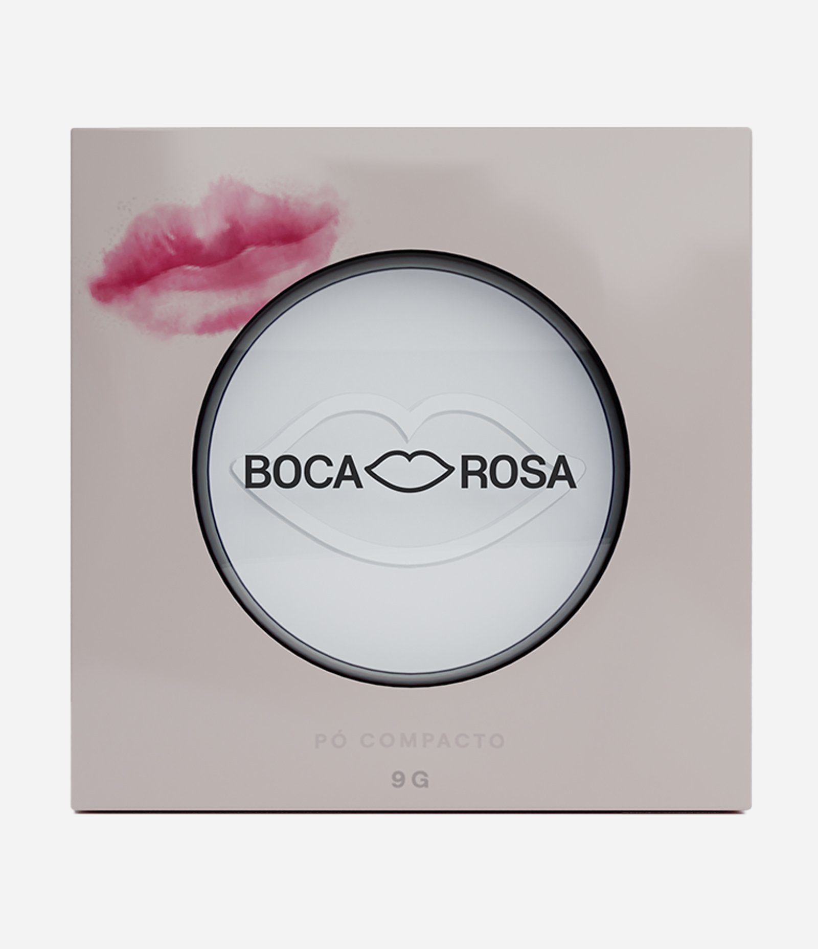 Pó Compacto Translúcido Boca Rosa Cocada 3
