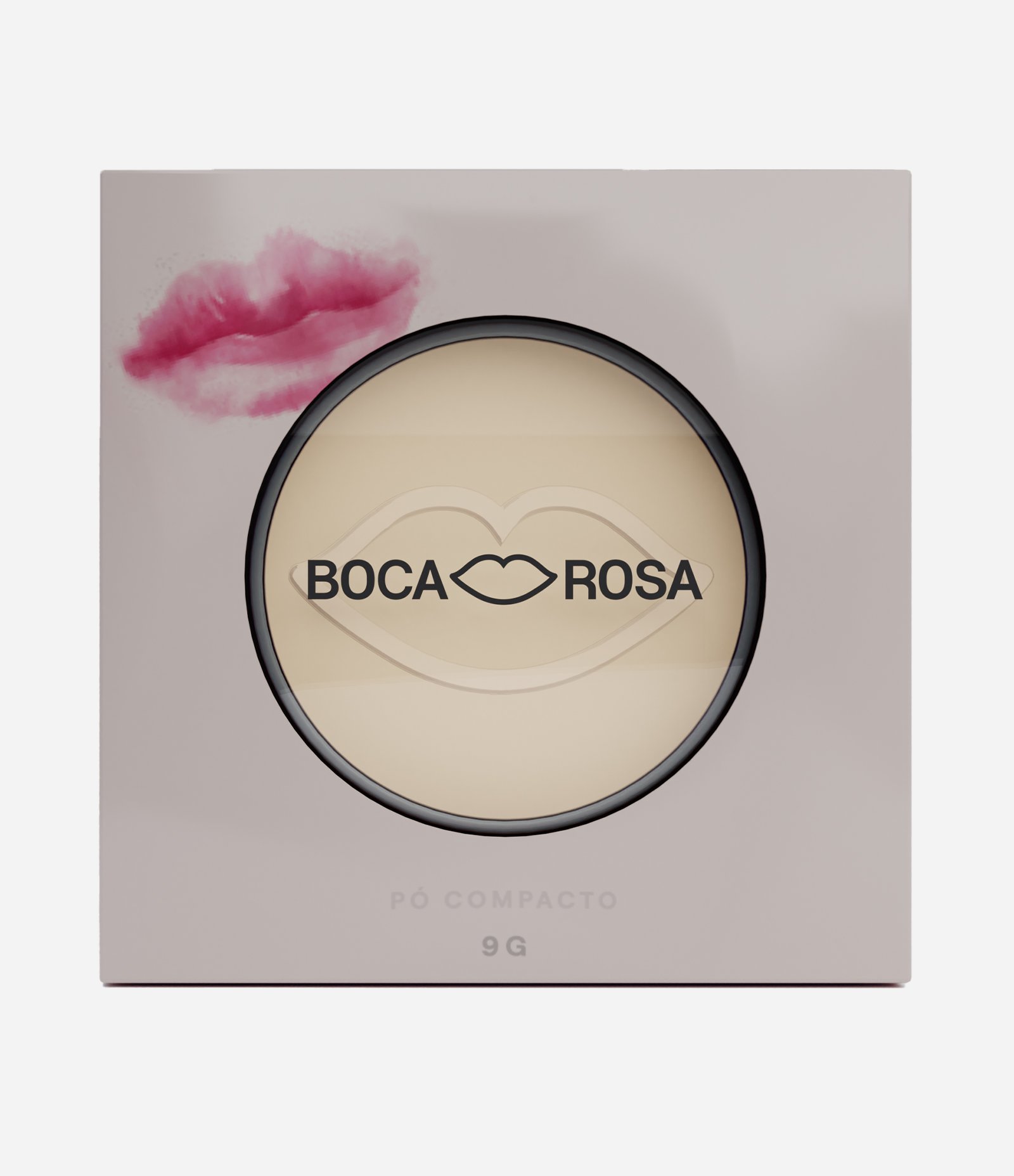 Pó Compacto Translúcido Boca Rosa Cuscuz 3