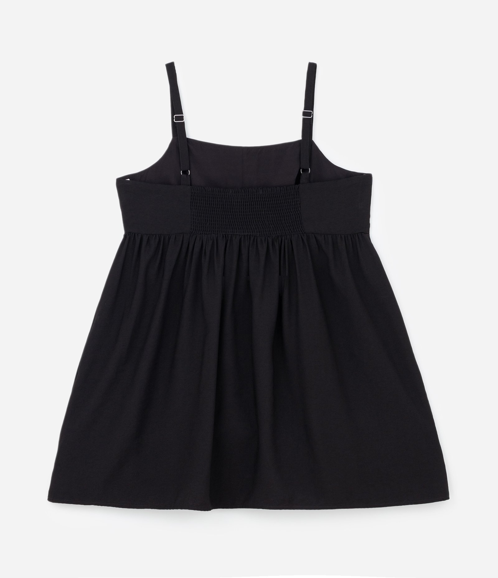 Vestido Curto Alfaiataria com Saia Evasê Curve & Plus Size Preto 7