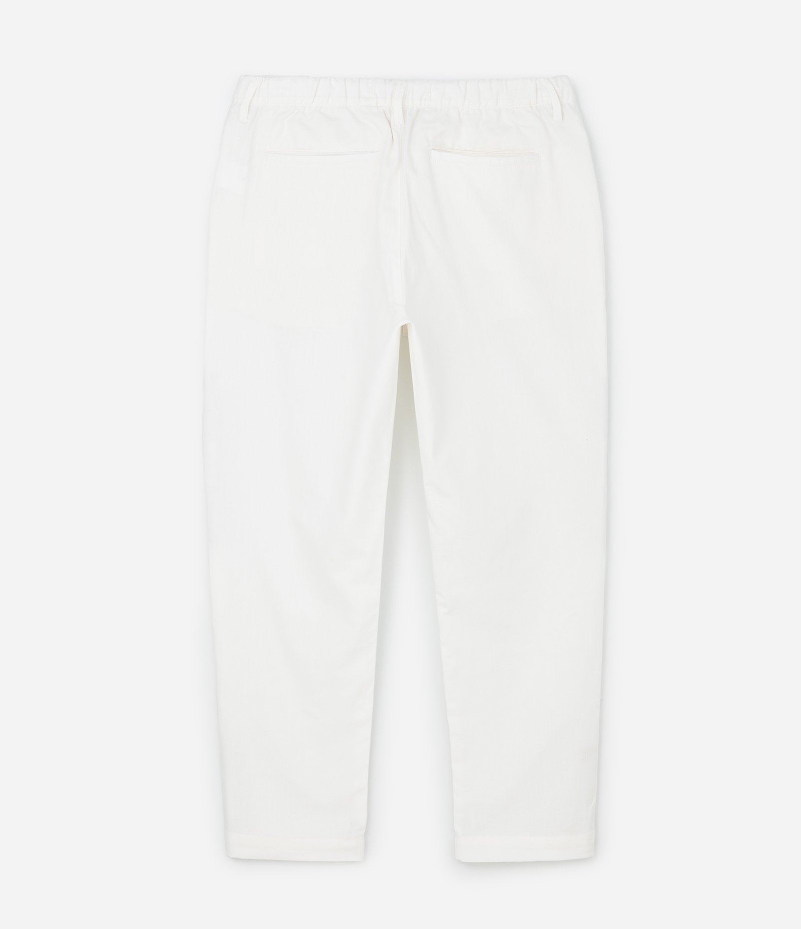 Calça Relaxed Oxford em Algodão Branco 6