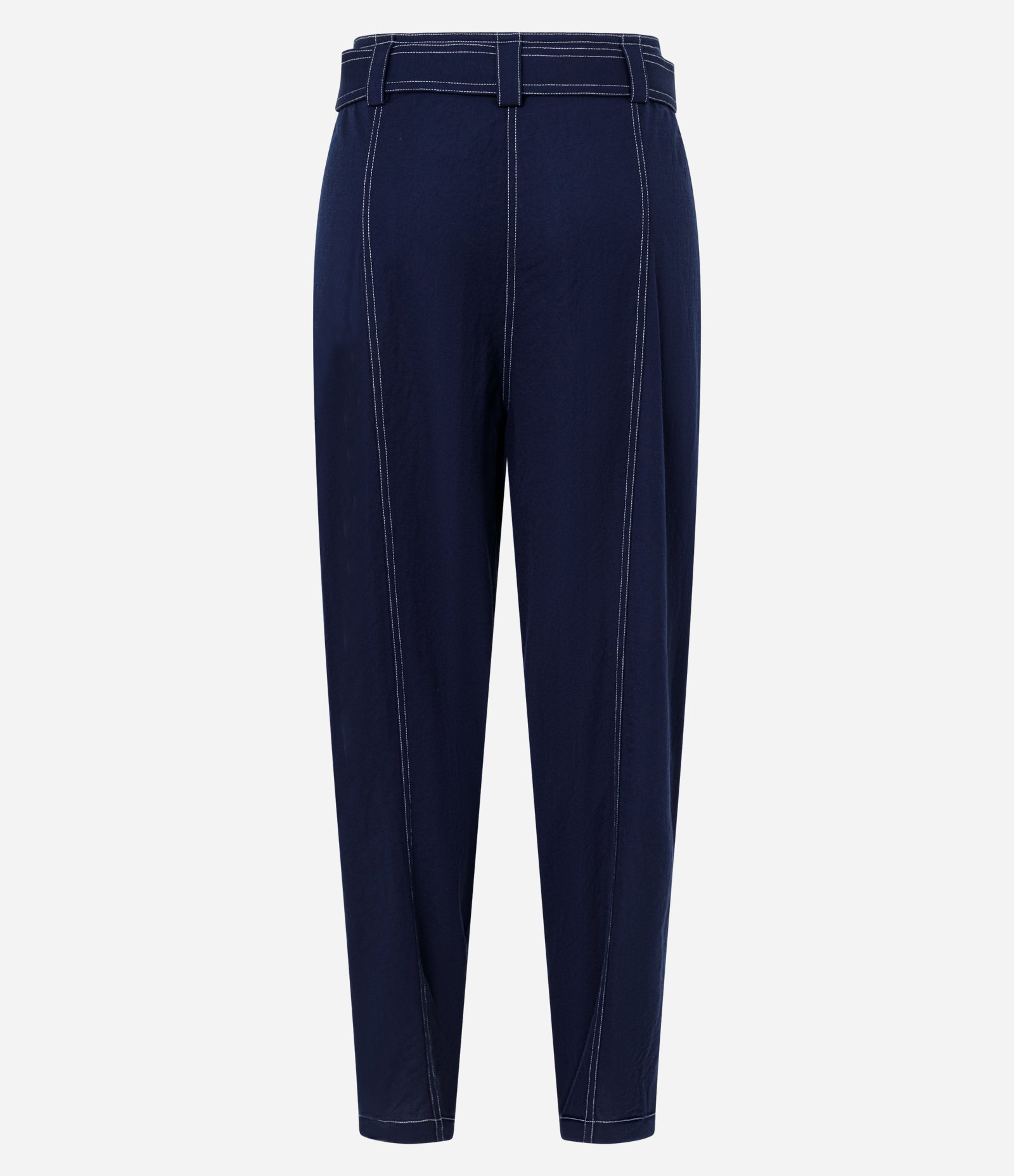 Calça Piquet Pespontada com Faixa Azul 6