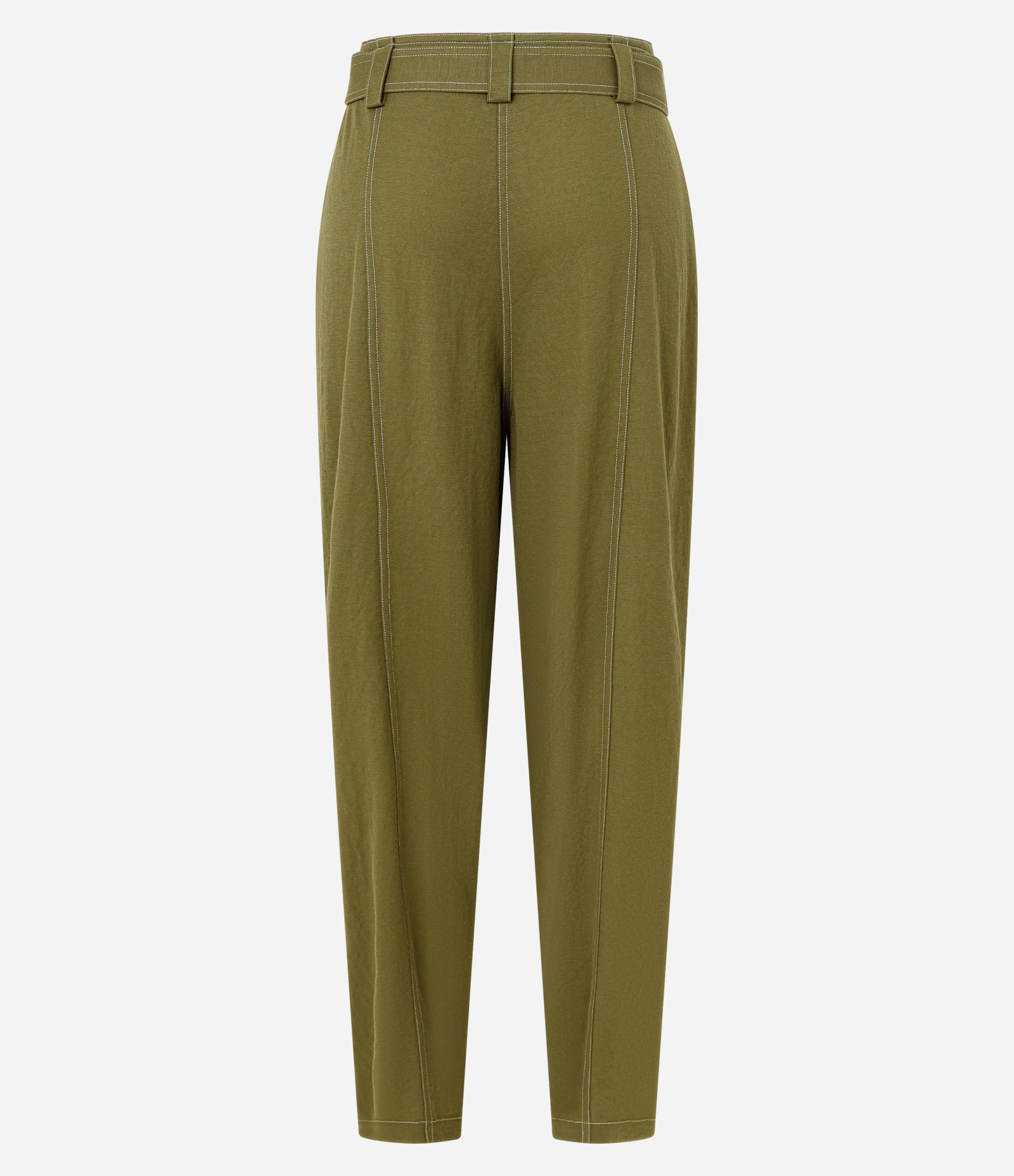 Calça Piquet Pespontada com Faixa Verde 6