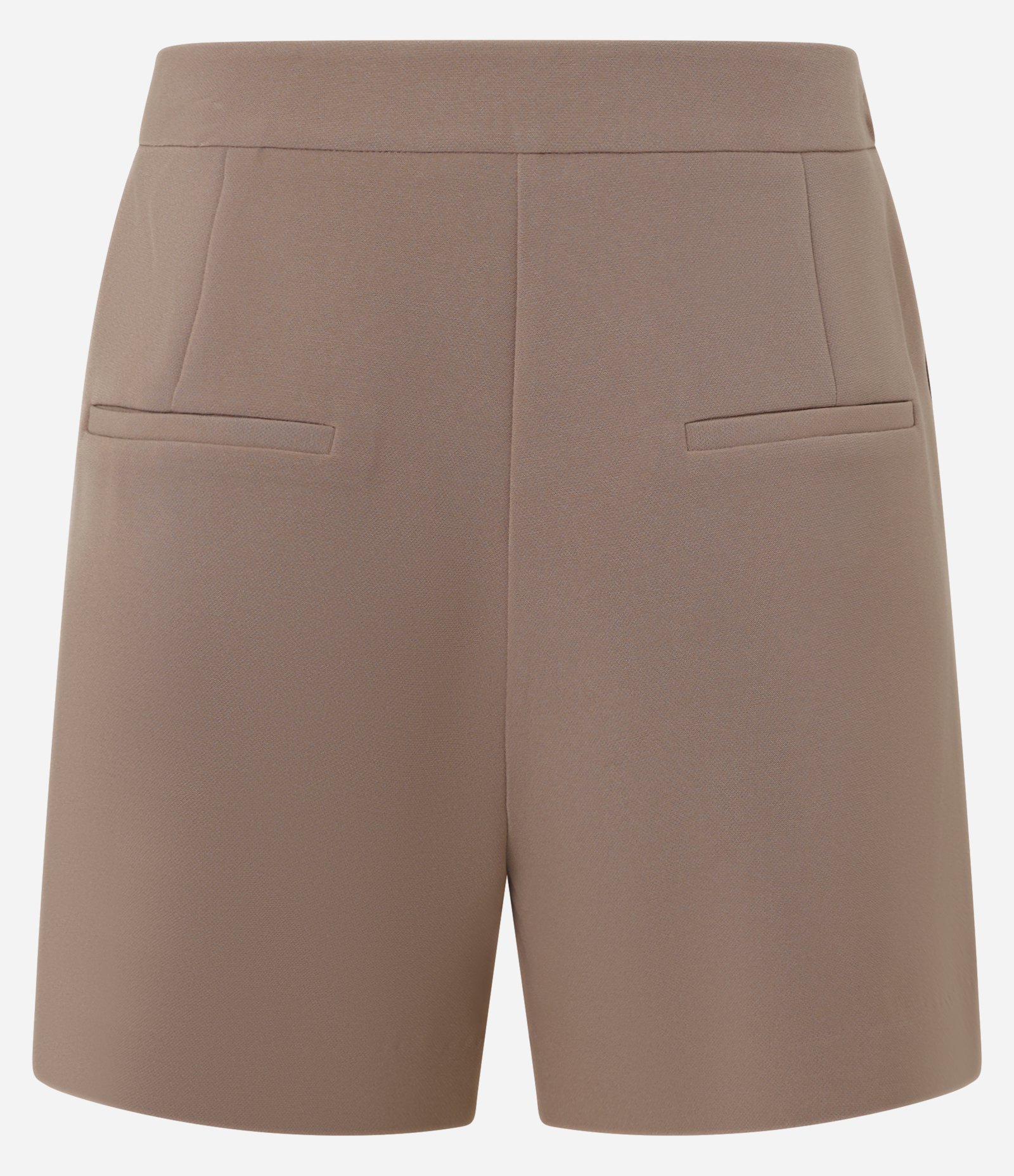 Short Alfaiatado Cintura Alta com Corrente na Cintura Marrom 6