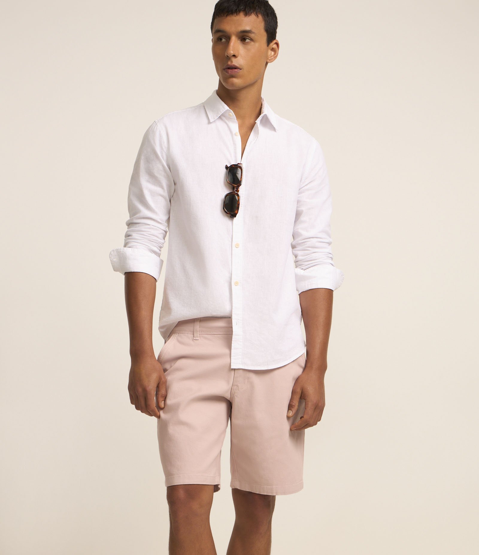 Bermuda Slim em Sarja com Elastano 2