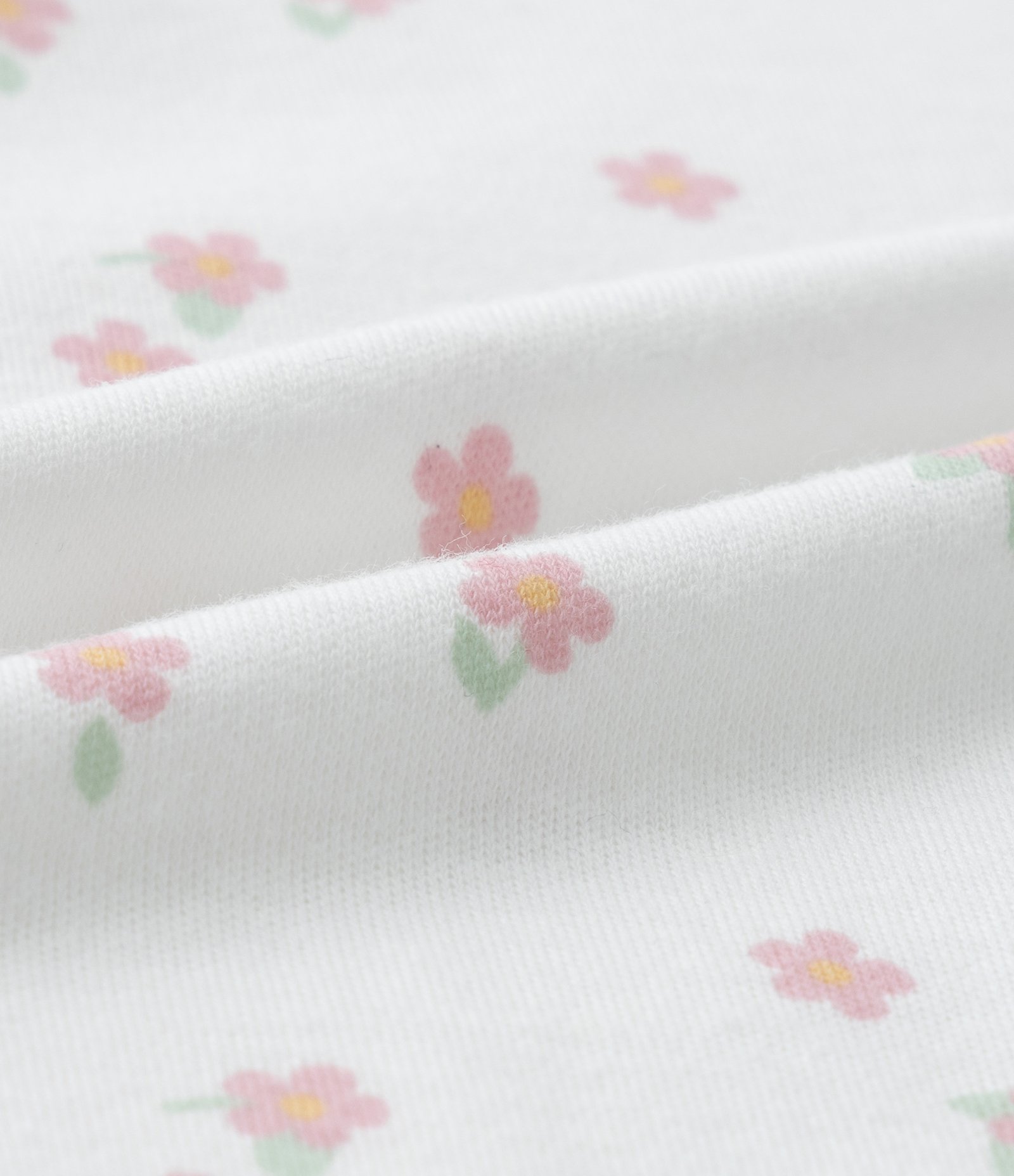 Conjunto Infantil em Suedine com Bordado de Ursa - Tam RN a 18 meses Branco/Rosa 9