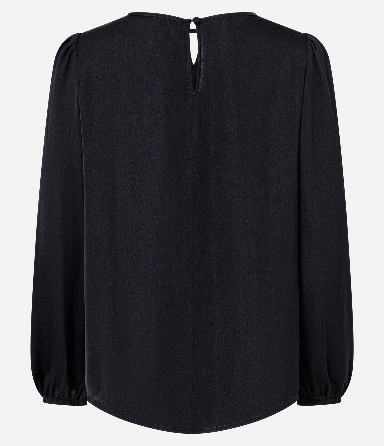 Blusa Acetinada com Detalhe de Gota Frontal Preto 6