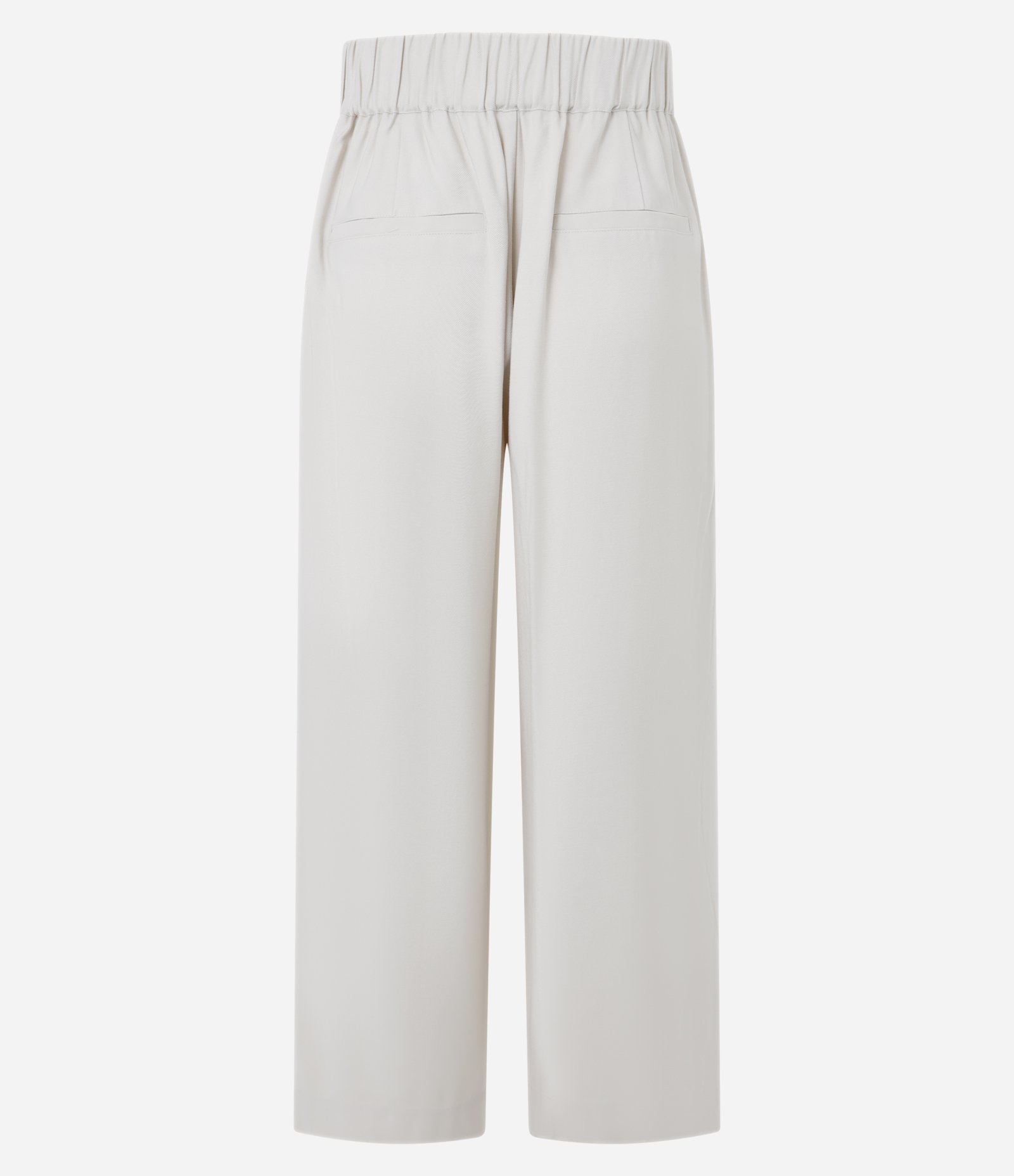 Calça Pantacourt com Amarração Frontal Branco 6