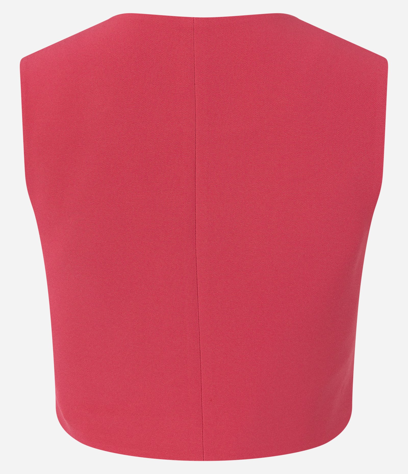 Colete em Crepe com Botões de Bordas Metalizadas Bordô 5