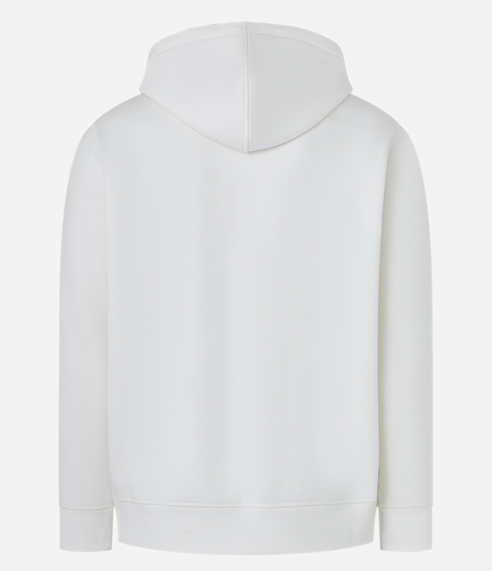 Casaco Básico em Moletom com Zíper e Estampa Lettering Branco 7