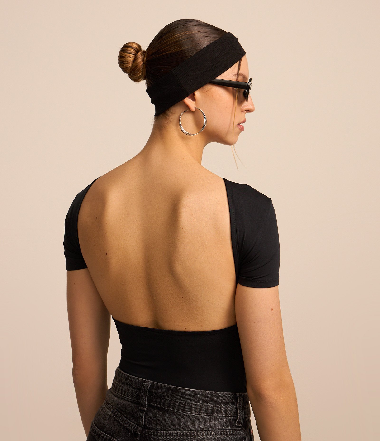 Body com Franzidos e Costas Abertas 1