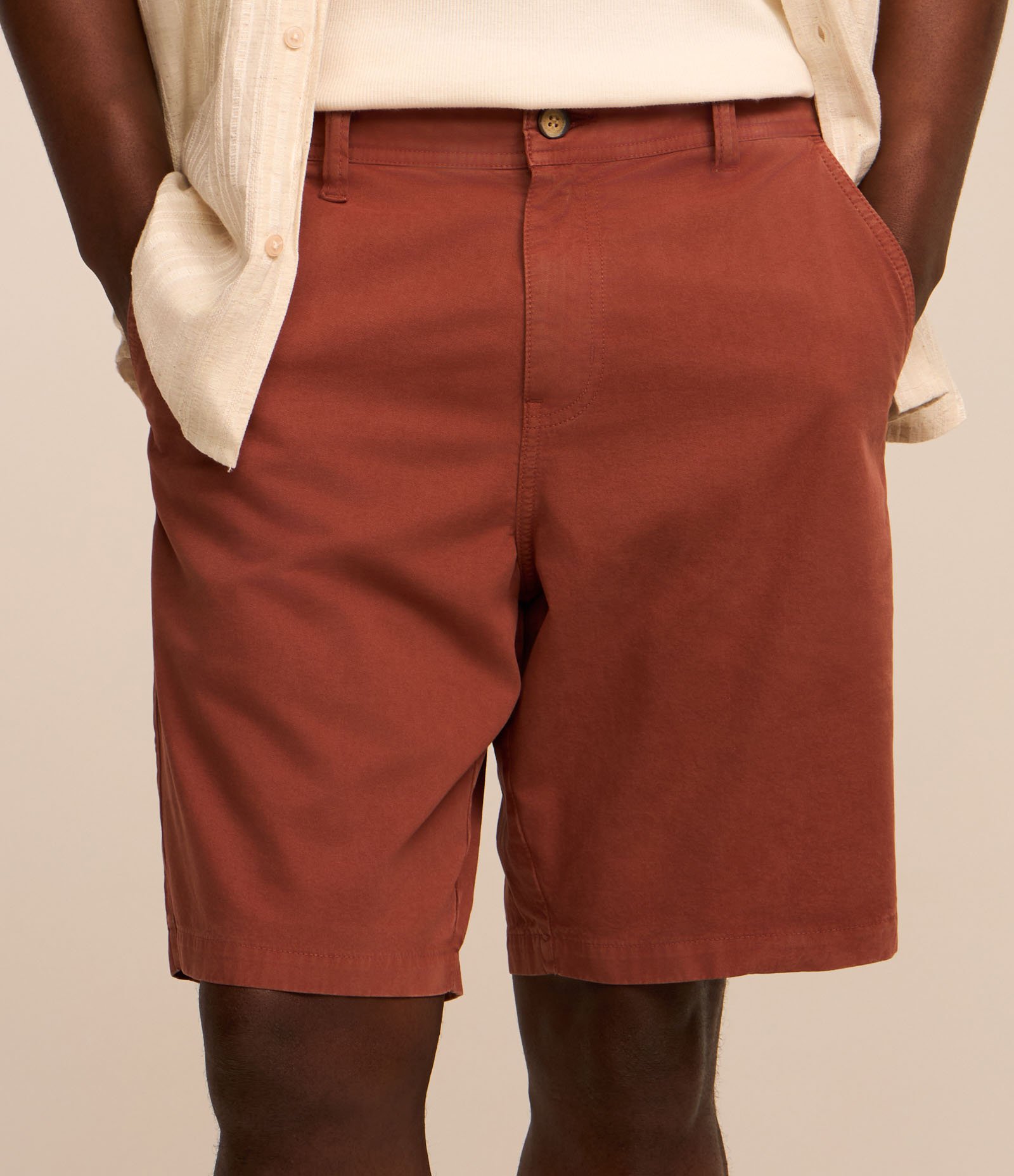 Bermuda Reta em Sarja com Bolso 3