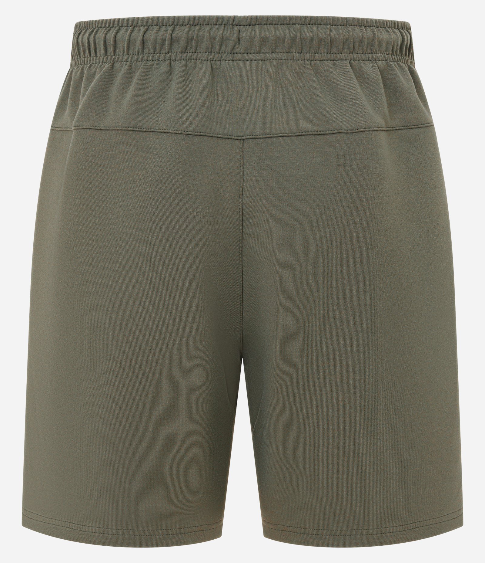 Bermuda Esportiva em Moletom Tecnológico com Cós Elástico e Zíper no Bolso Verde 7