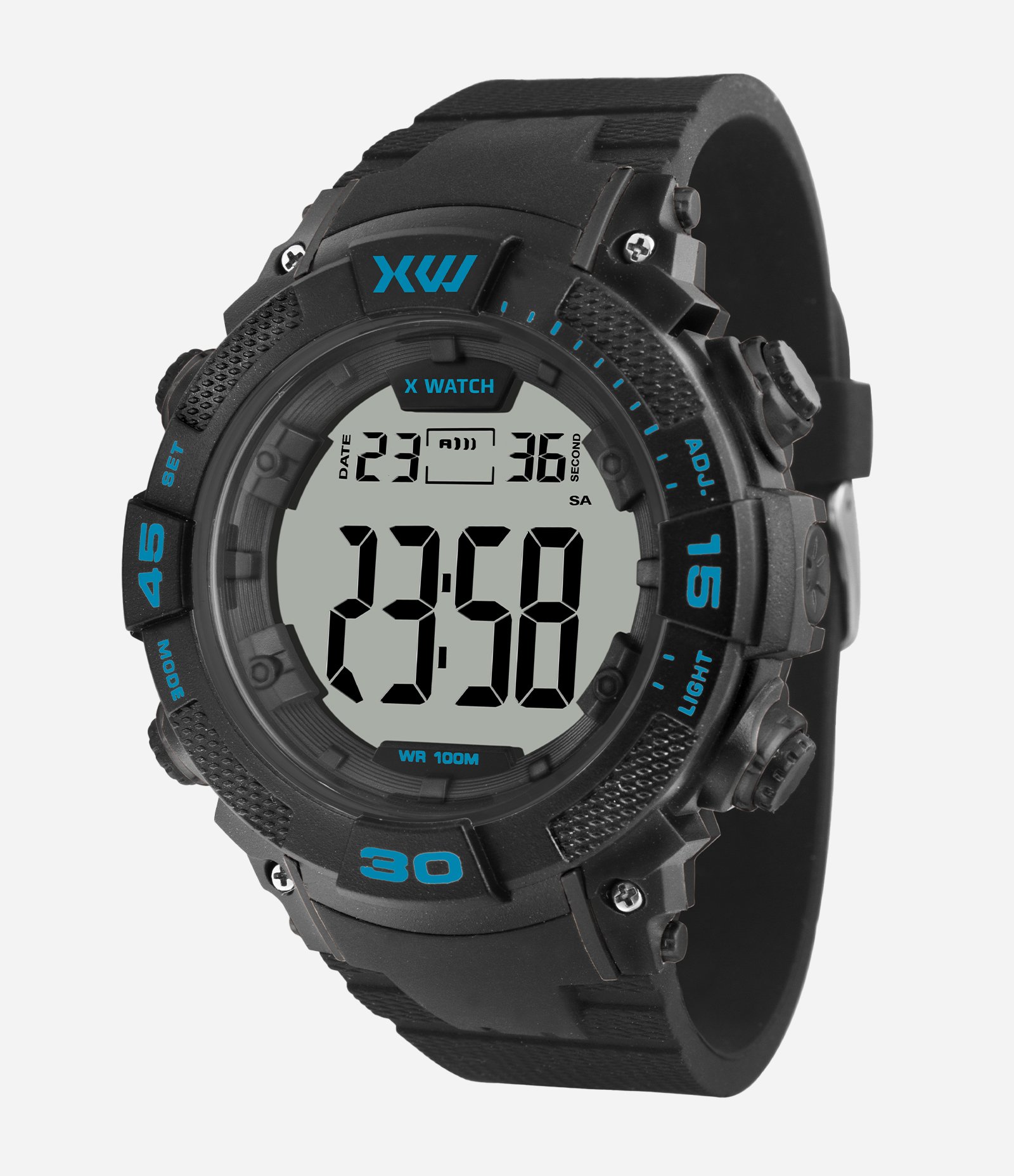 Relógio X-Watch Masculino Digital XMPPD559W-BXPX Preto 1