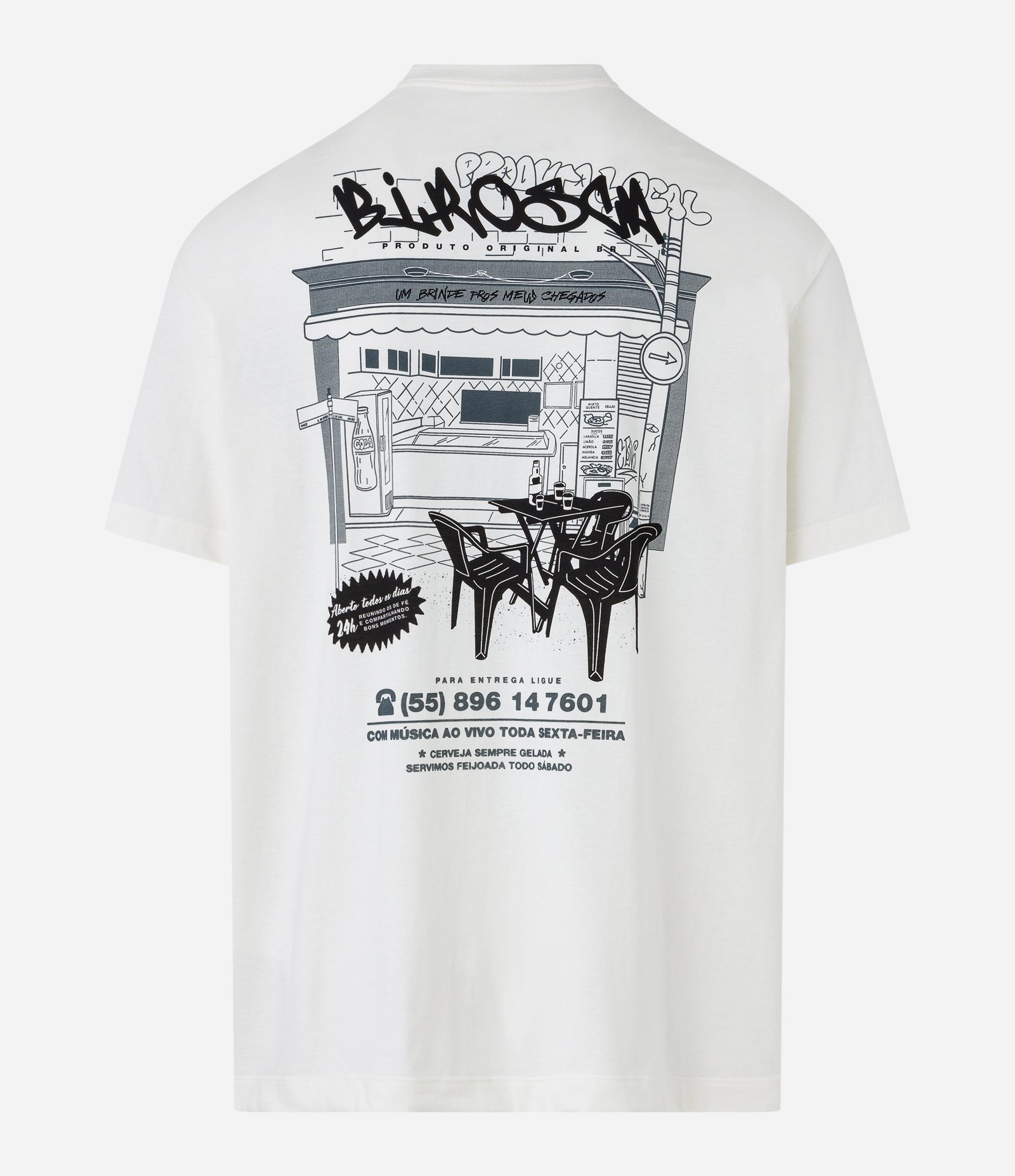 Camiseta Relaxed em Algodão com Estampa Divertida 2