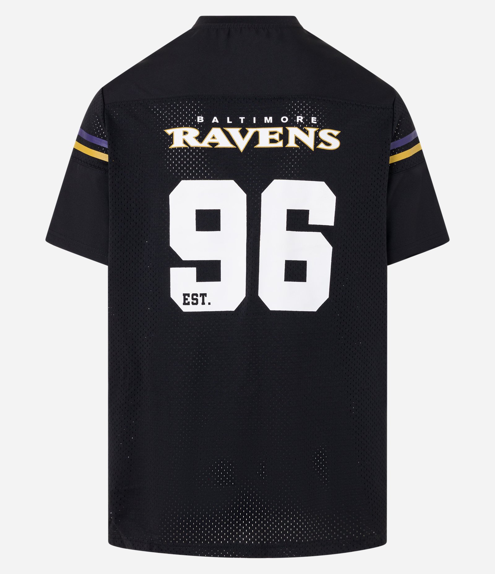 Camiseta Sportcore em Tecnologia Dry com Estampa NFL Ravens Preto 8