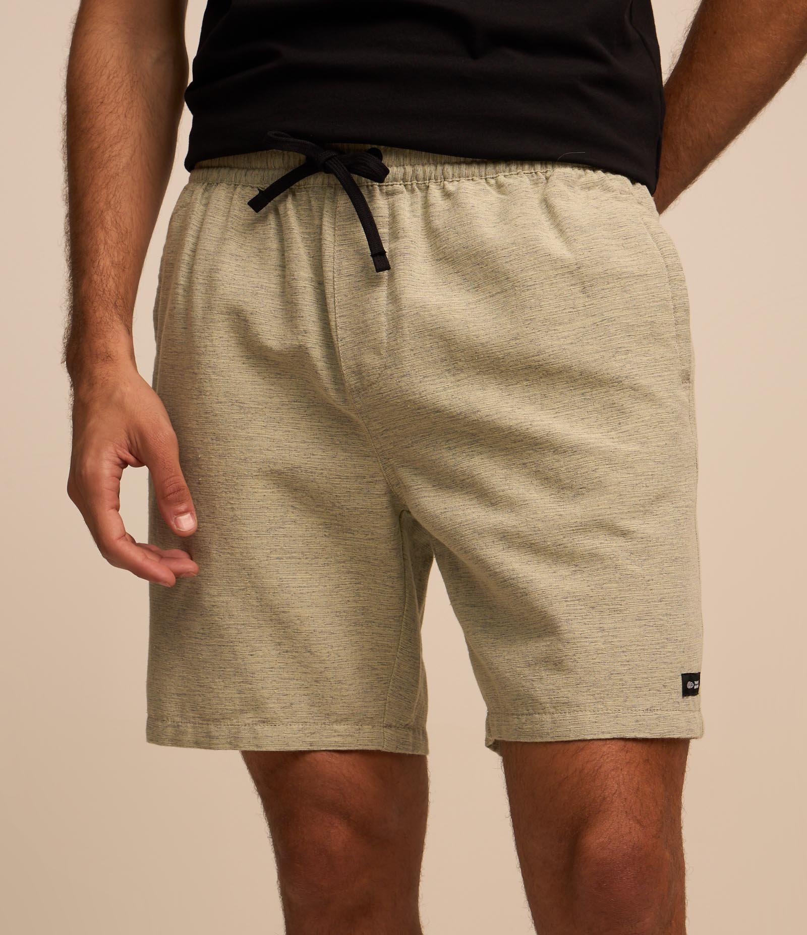 Bermuda em Algodão com Efeito Rajado Verde 3