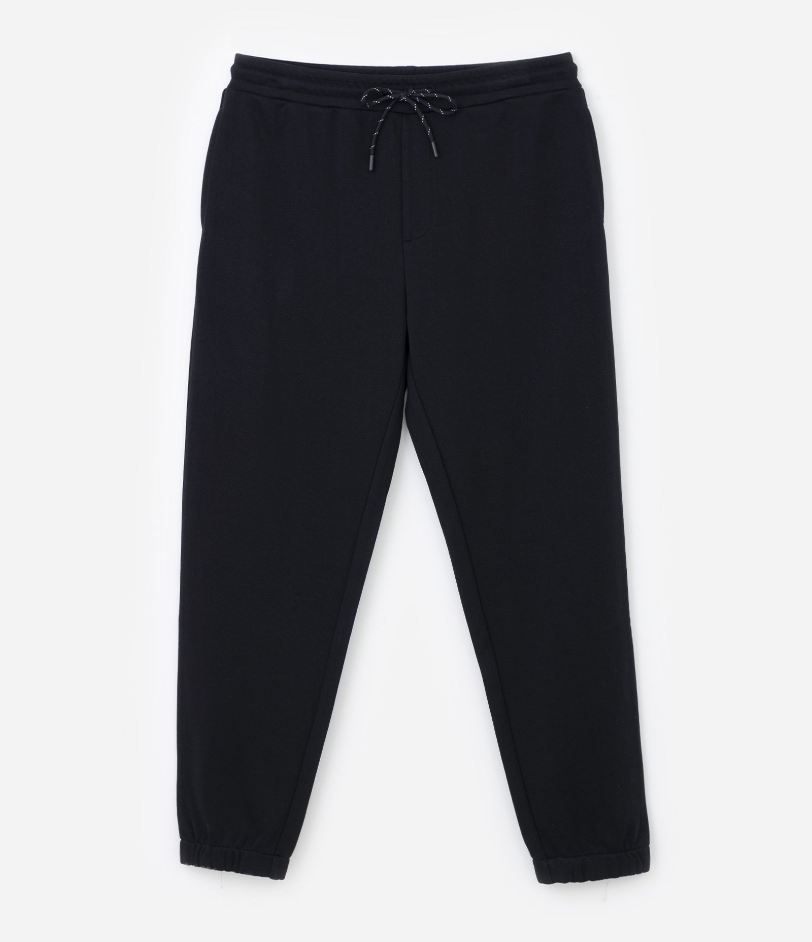 Calça Jogger em Moletom com Cós Elástico e Cordão Preto 5