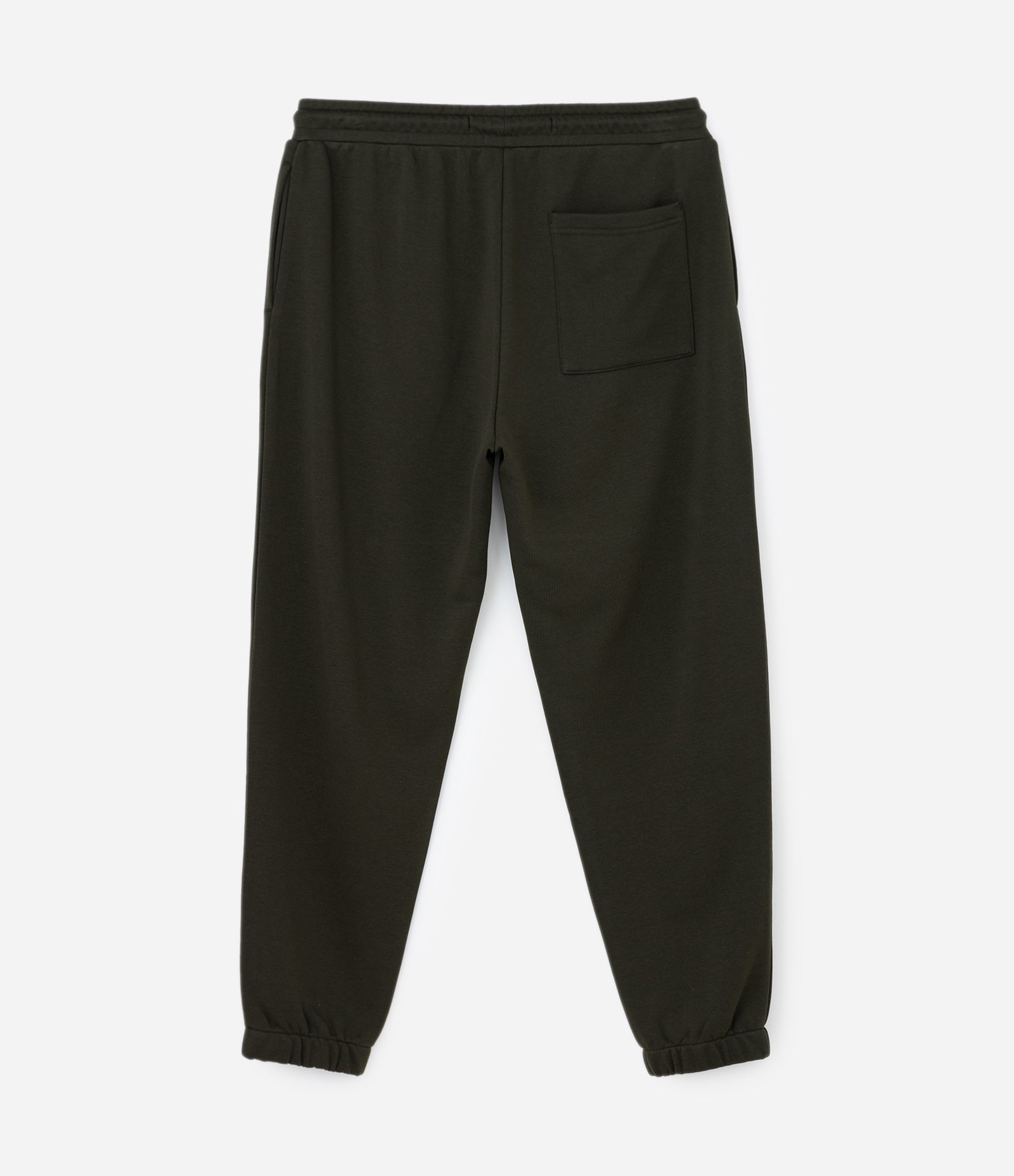 Calça Jogger em Moletom com Cós Elástico e Cordão Verde 6