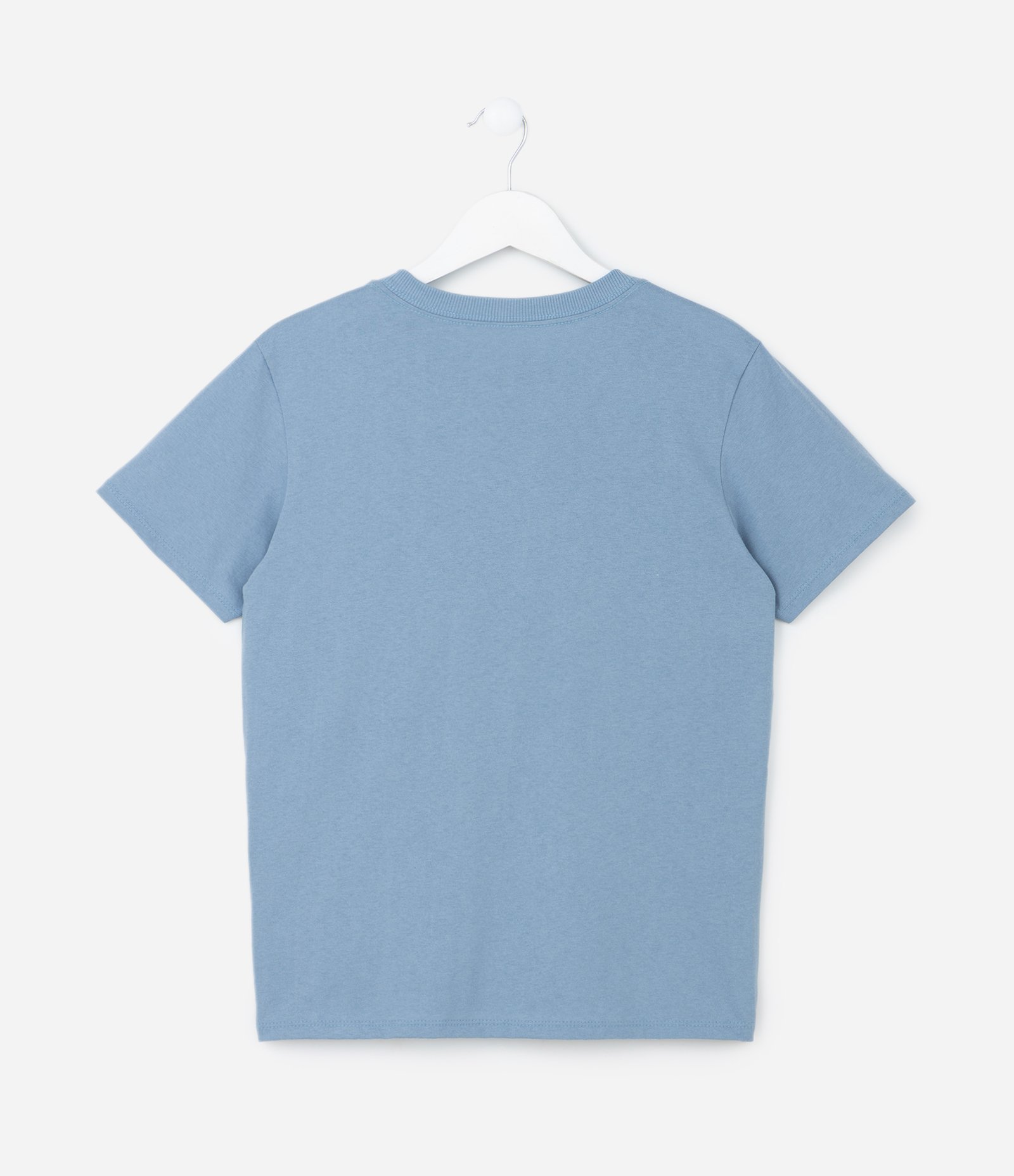 Camiseta Comfort Infantil com Estampa Bowser de Super Mario - Tam 4 a 12 Anos Azul 2