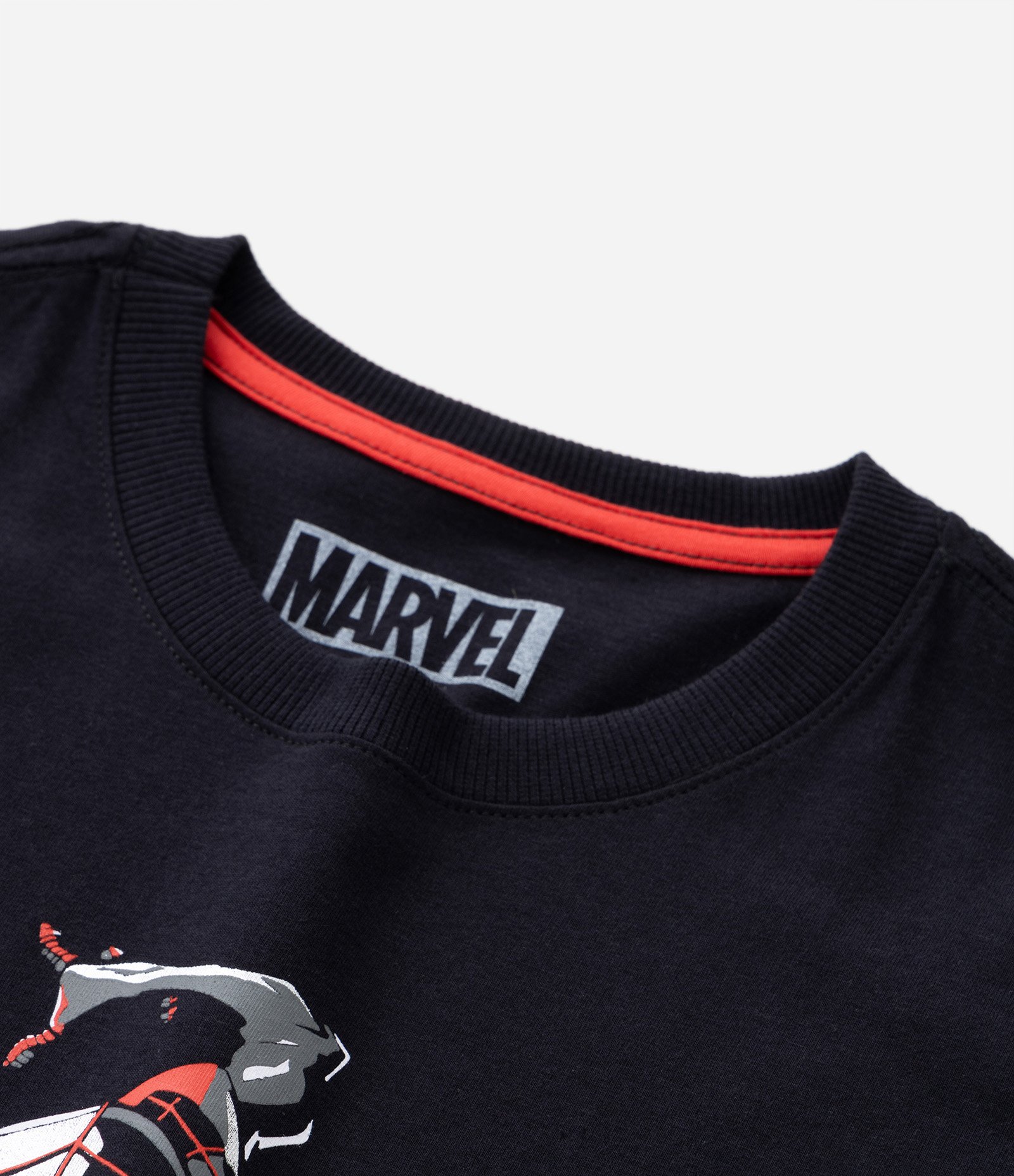 Camiseta Infantil com Estampa do Homem Aranha Miles Morales - Tam 4 a 12 anos Preto 4