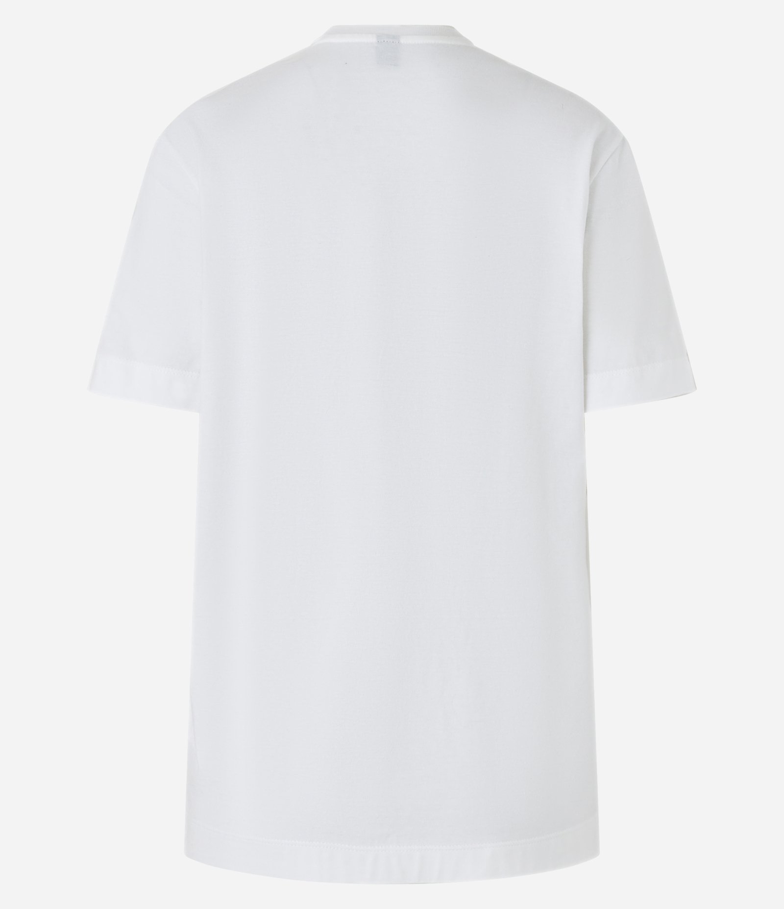 Camiseta em Algodão com Estampa Cest la Vie com Foil Branco 7