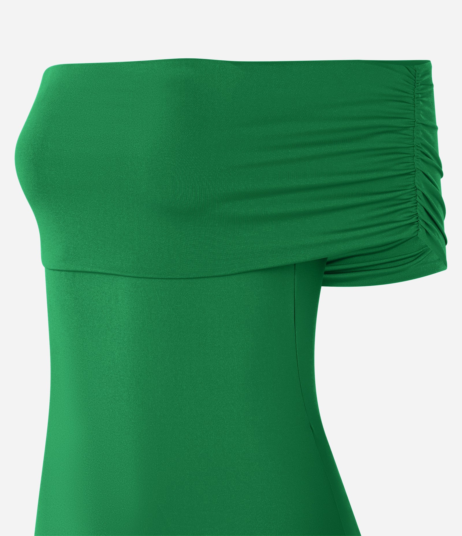 Body em Jersey Ombro a Ombro com Pala Larga 6