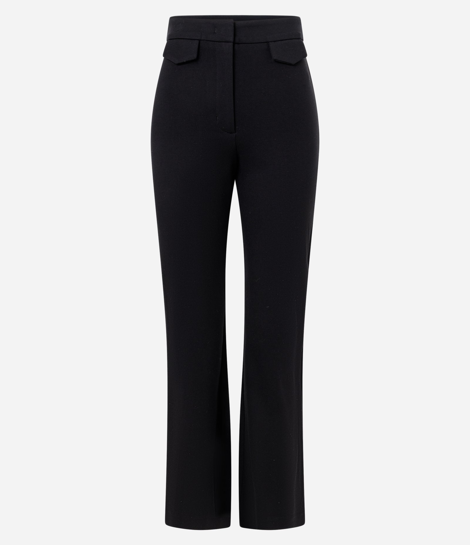 Calça Flare em Ponto Roma com Bolsinhos de Lapela 5