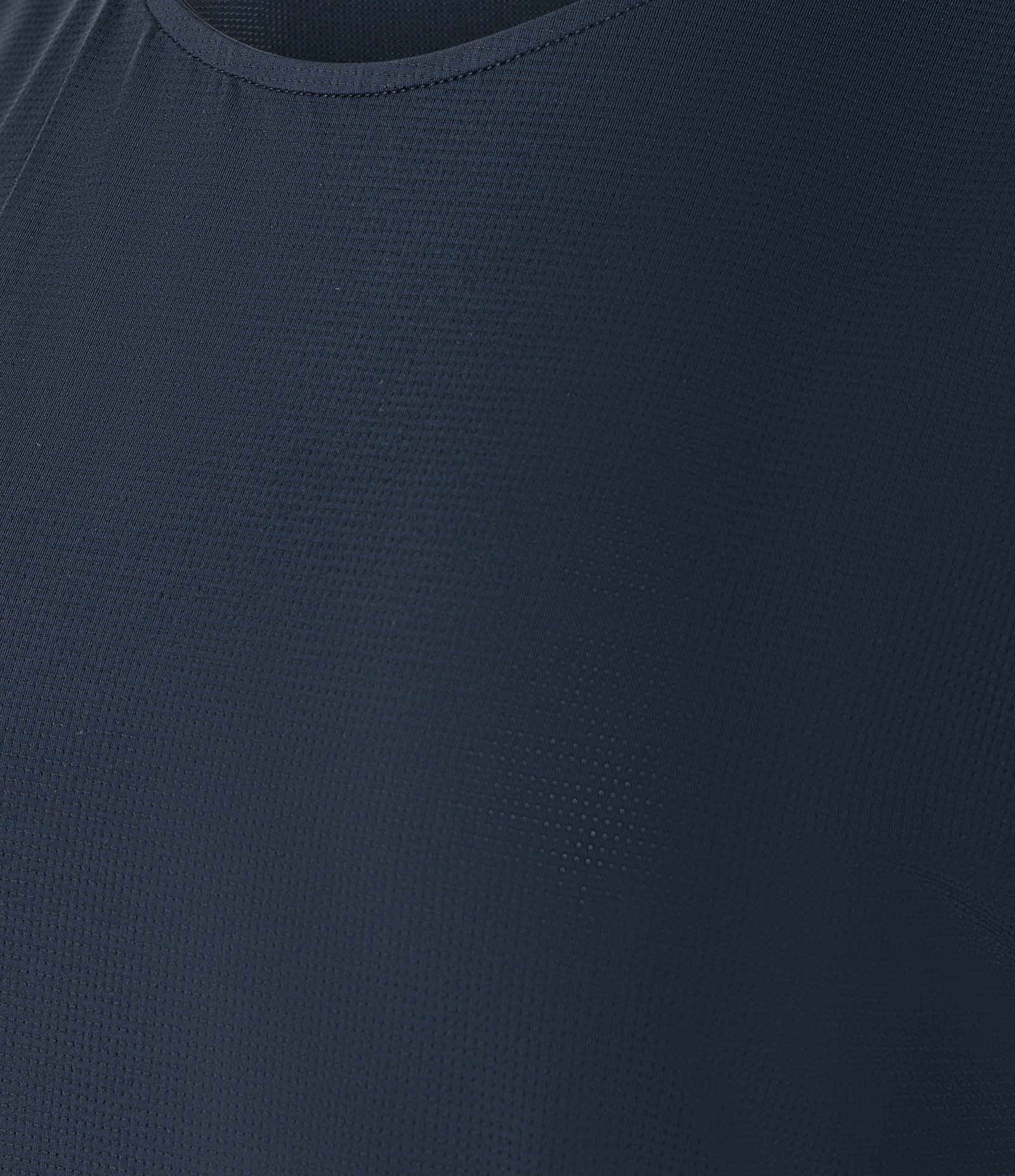 Camiseta Esportiva Regular Texturizada com Detalhe Refletivo Preto 6