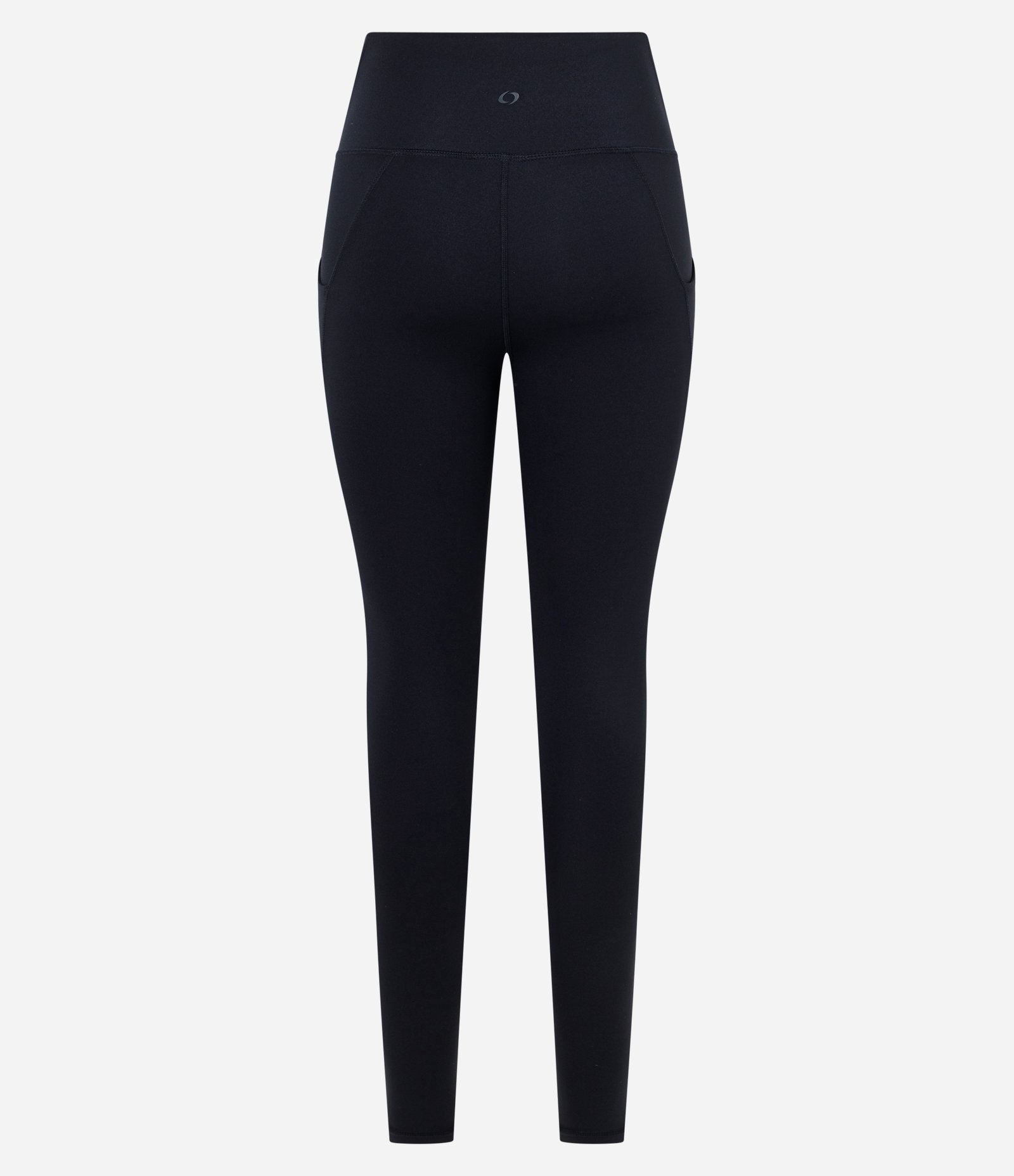 Calca Legging Esportiva em Microfibra com Bolsos Preto 7