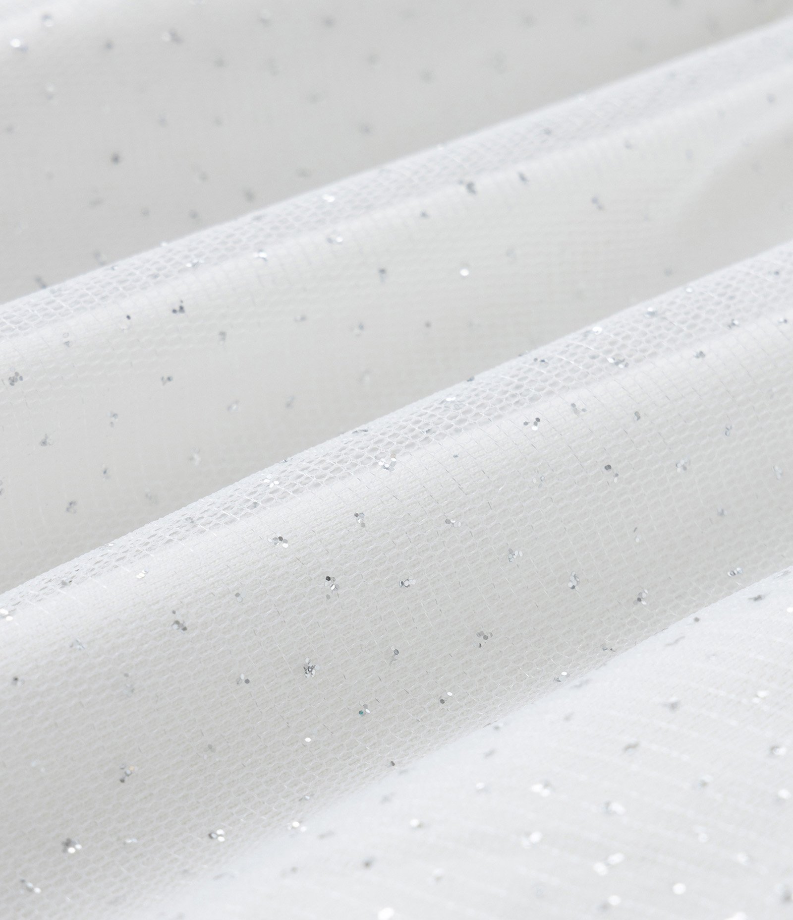 Vestido Infantil em Tule com Brilhinhos - Tam 1 a 5 Anos Branco Neve 3