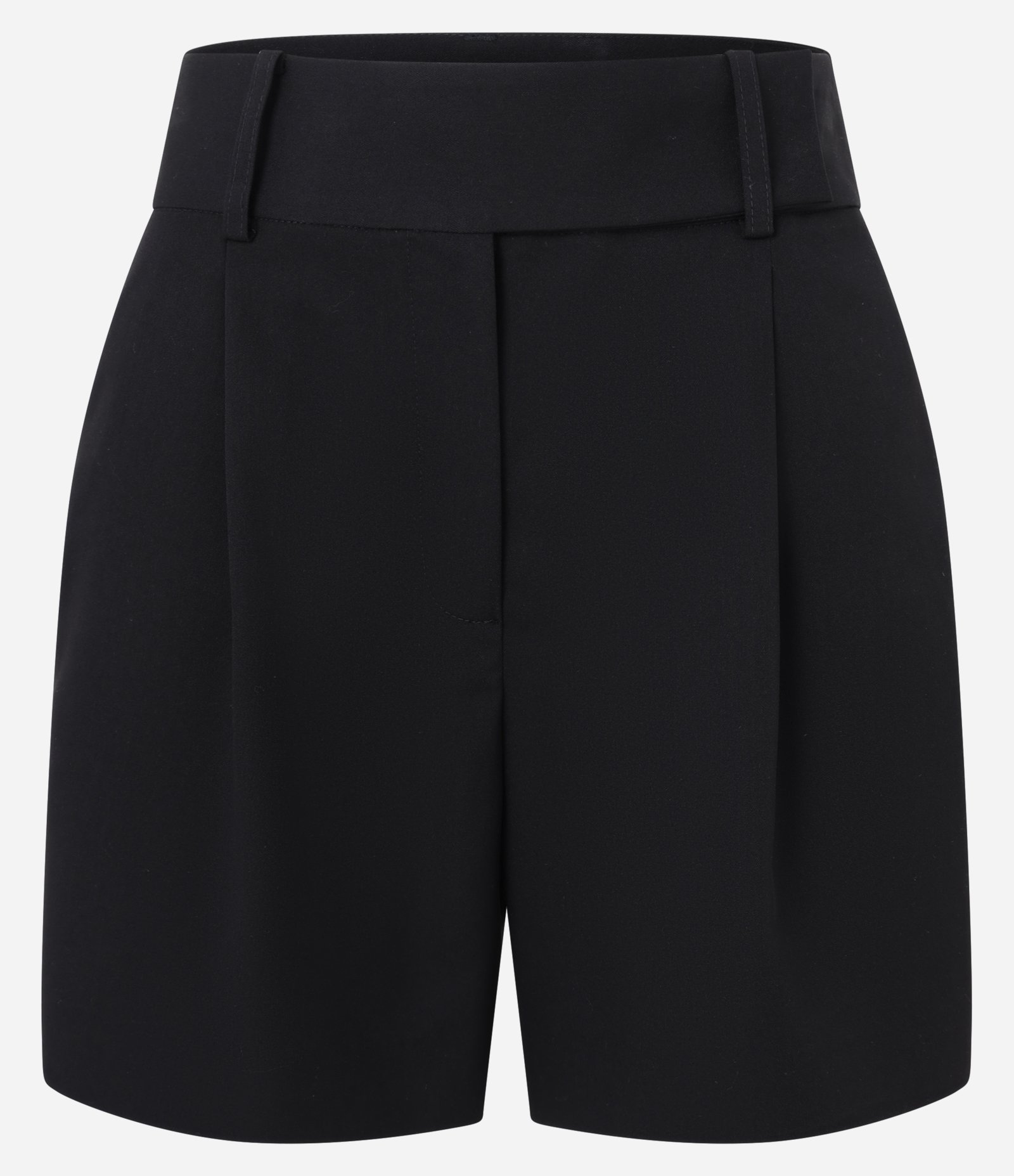 Bermuda Alfaiataria Liso com Pregas Frontais 5