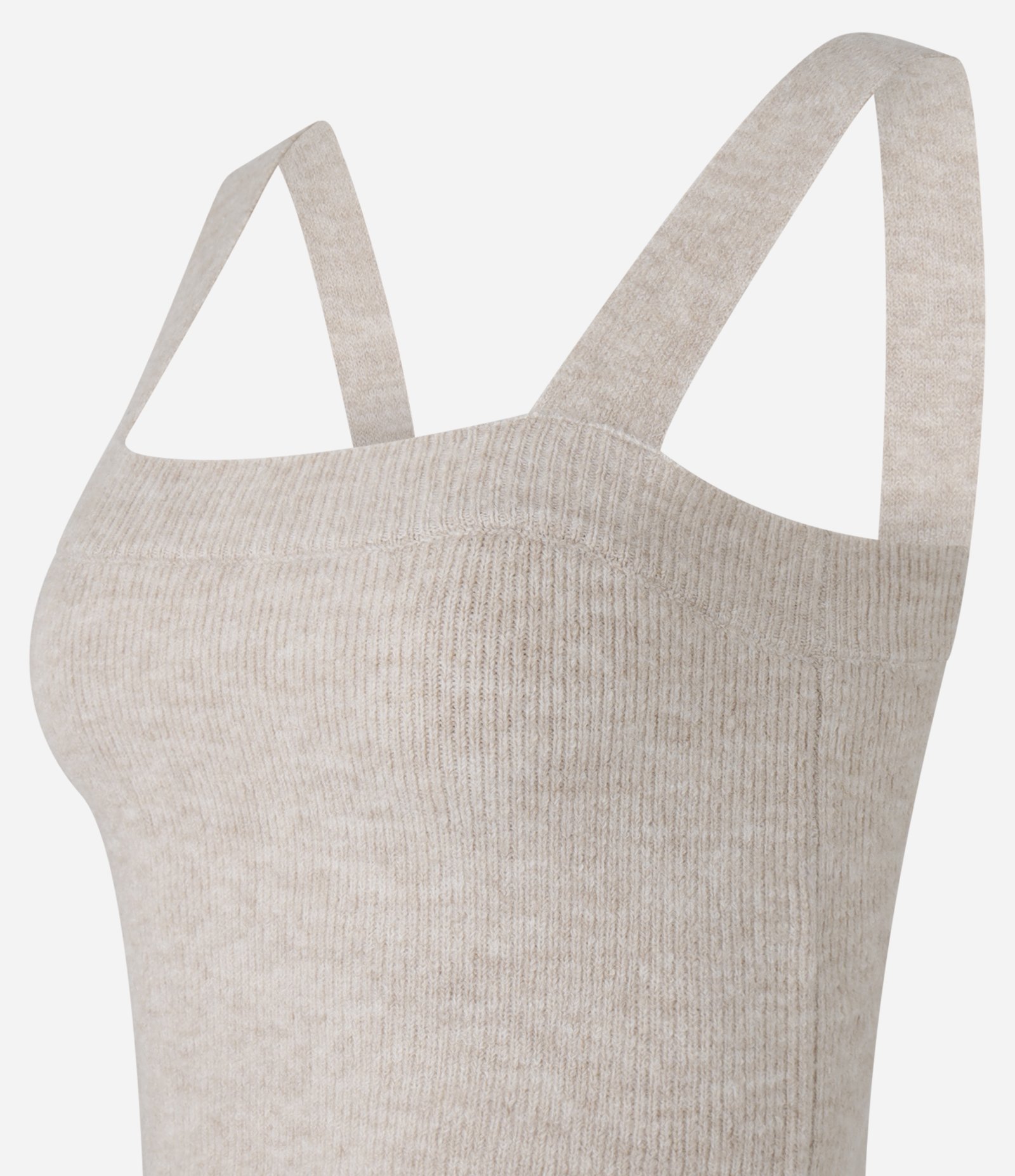 Blusa em Tricô com Decote Quadrado e Alça Larga 6